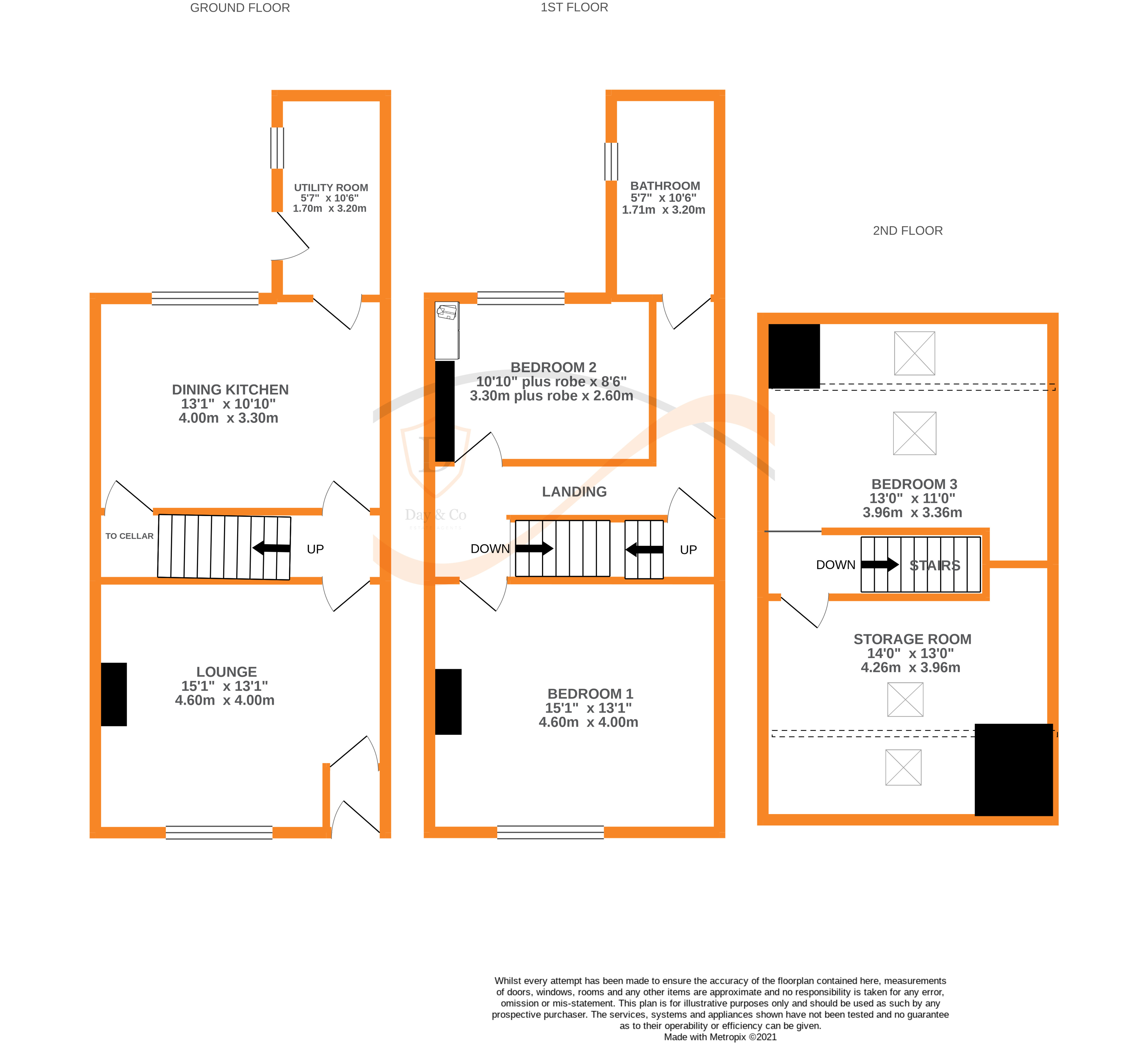 Floorplans For Haworth, Keighley, West Yorkshire
