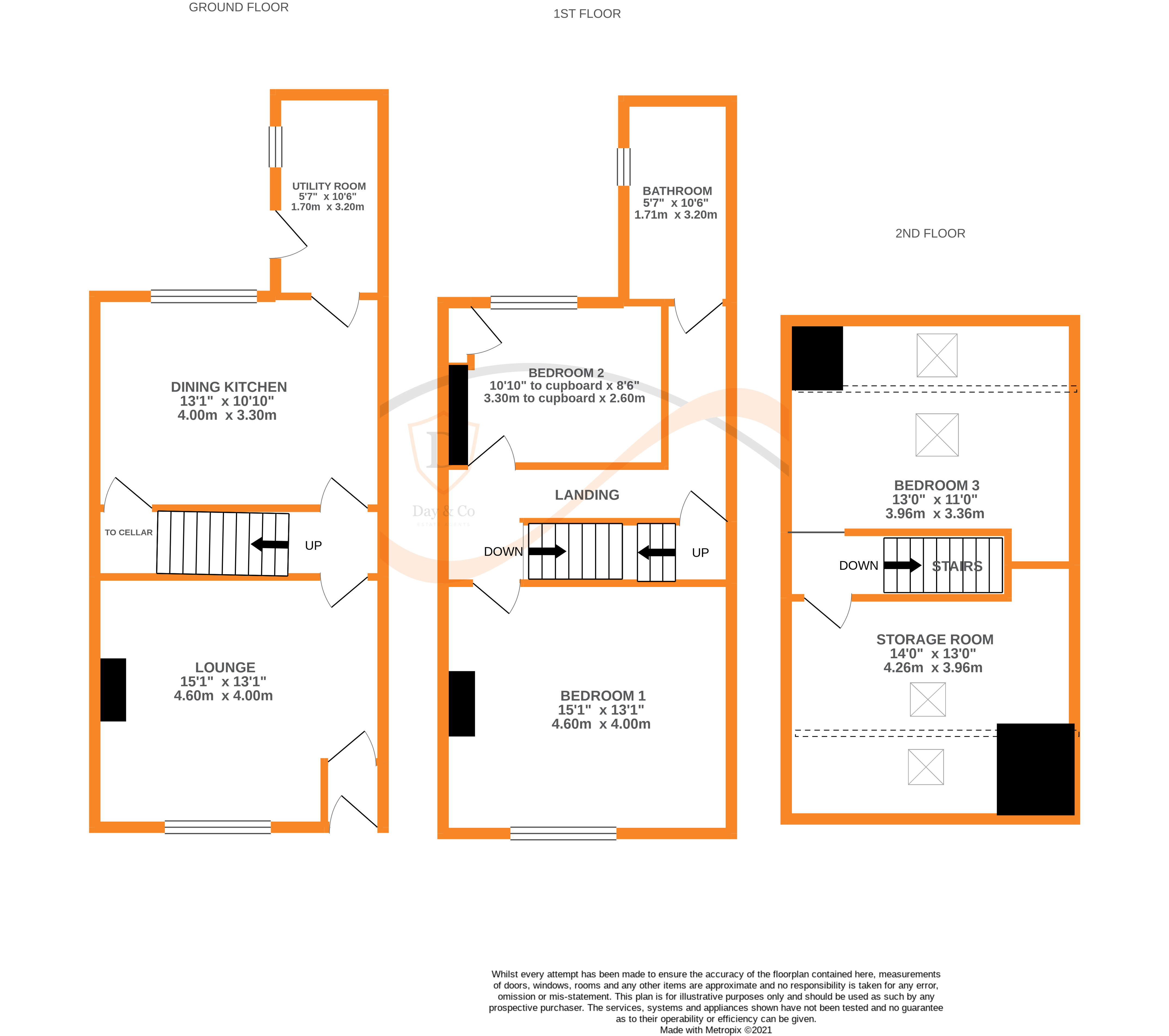 Floorplans For Haworth, Keighley, West Yorkshire