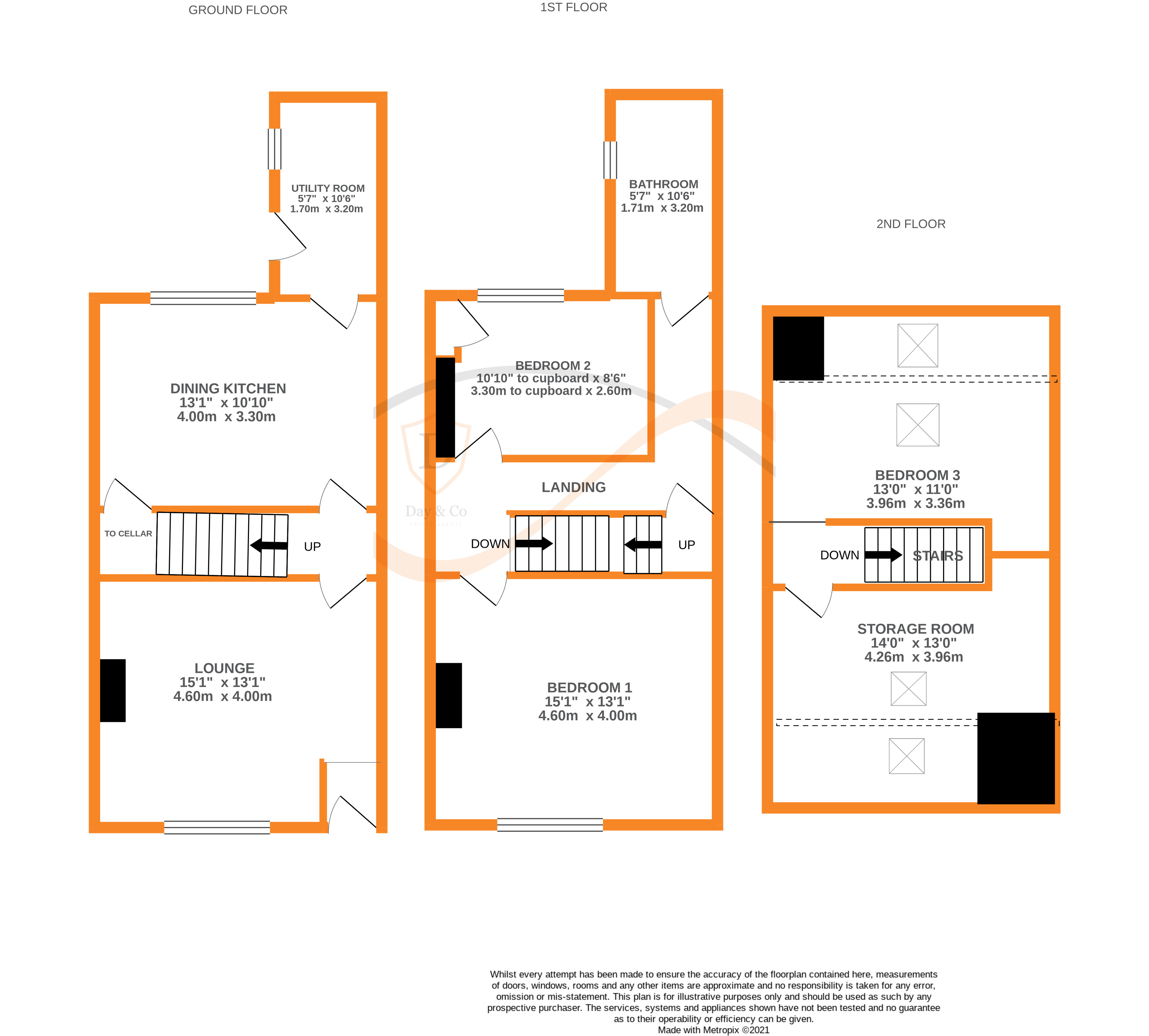 Floorplans For Haworth, Keighley, West Yorkshire