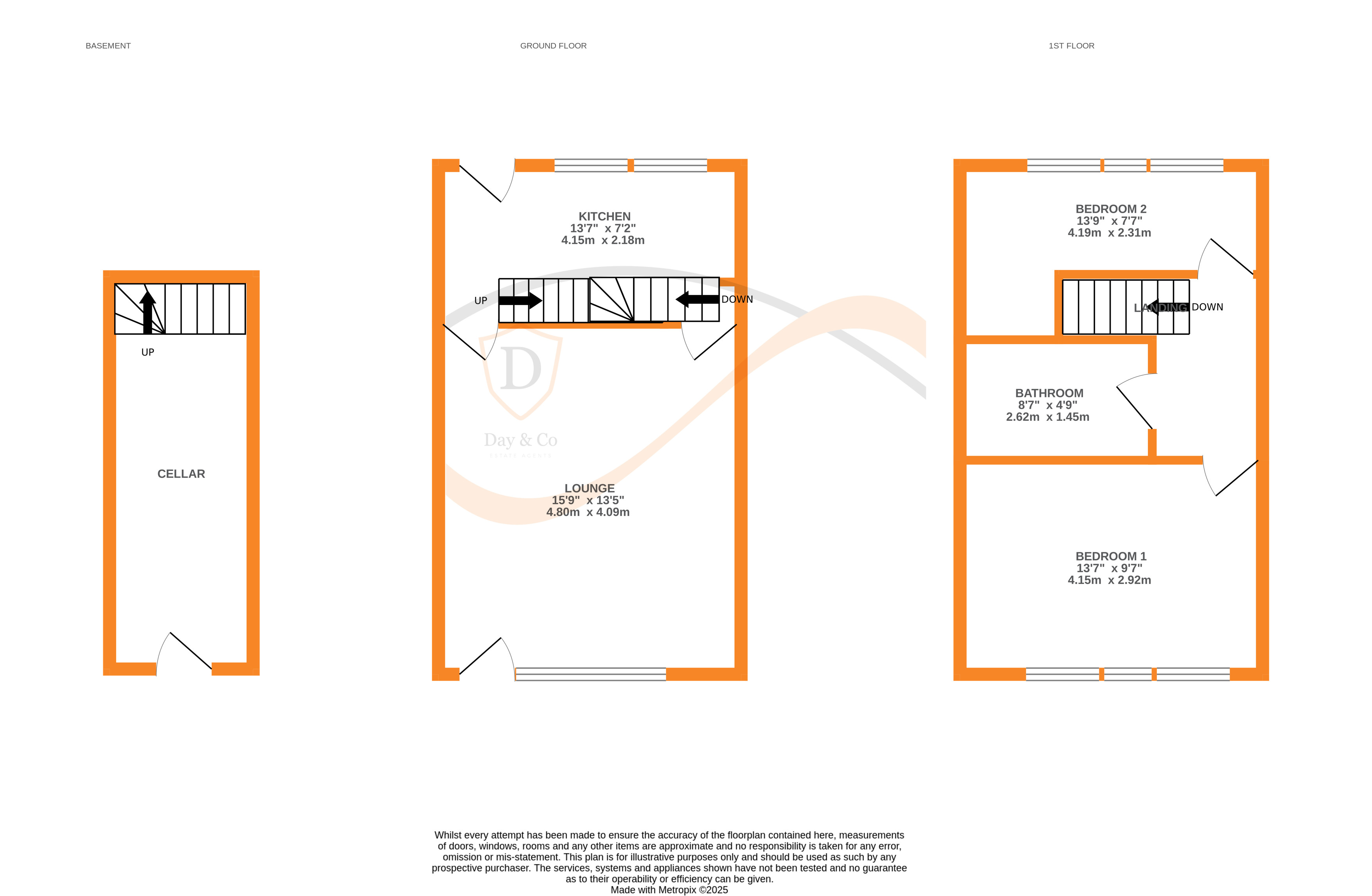 Floorplans For Oldfield, Keighley, West Yorkshire