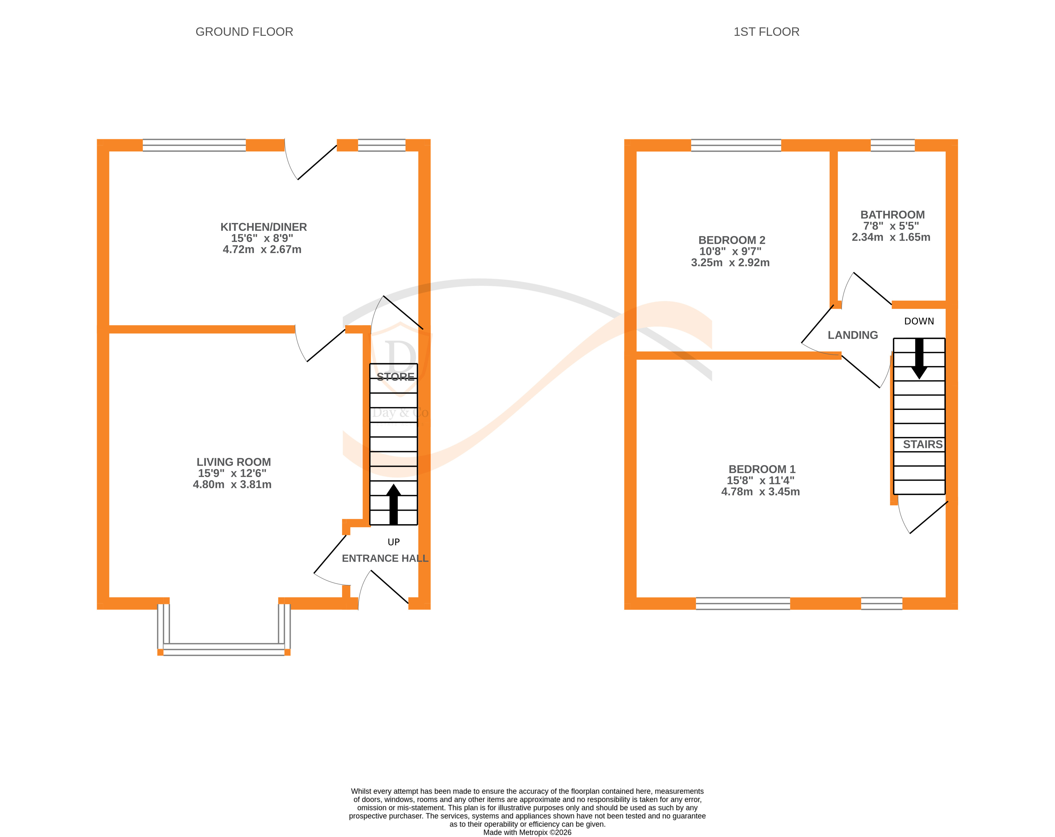 Floorplans For Highfield Road, Keighley, West Yorkshire