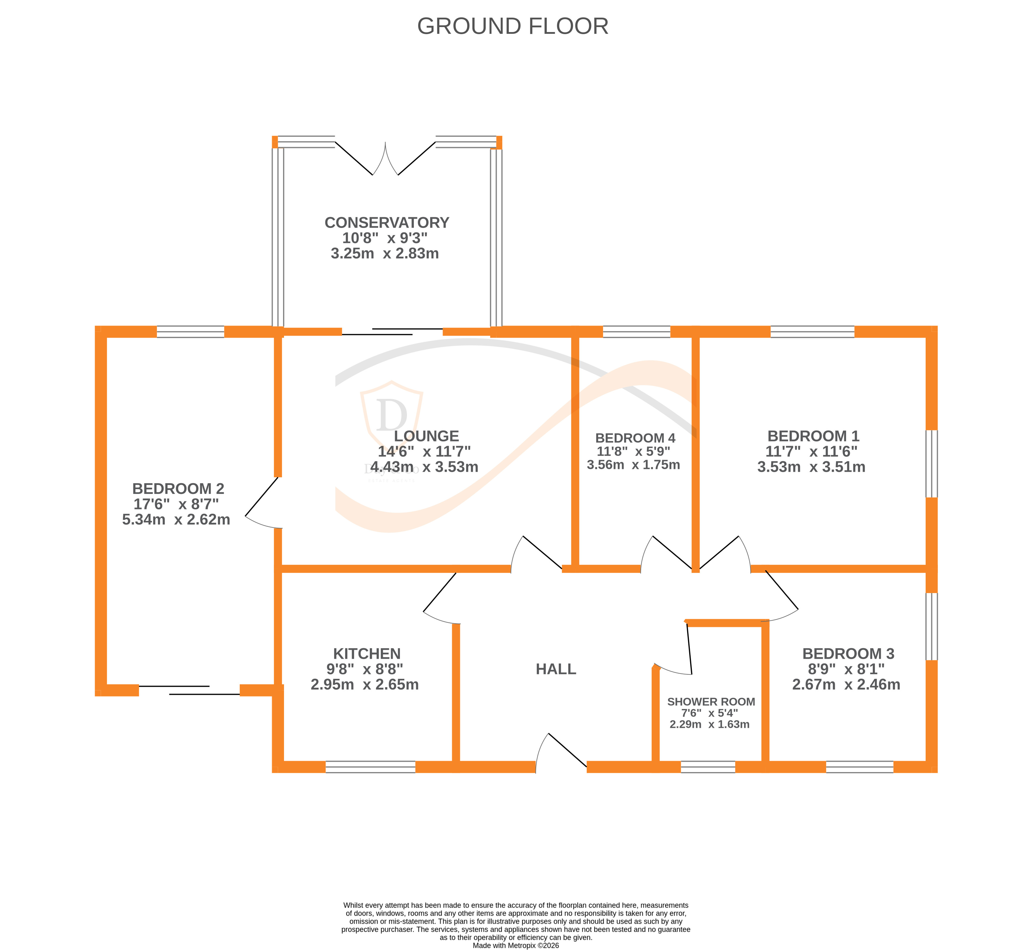 Floorplans For Oakworth, Keighley, West Yorkshire