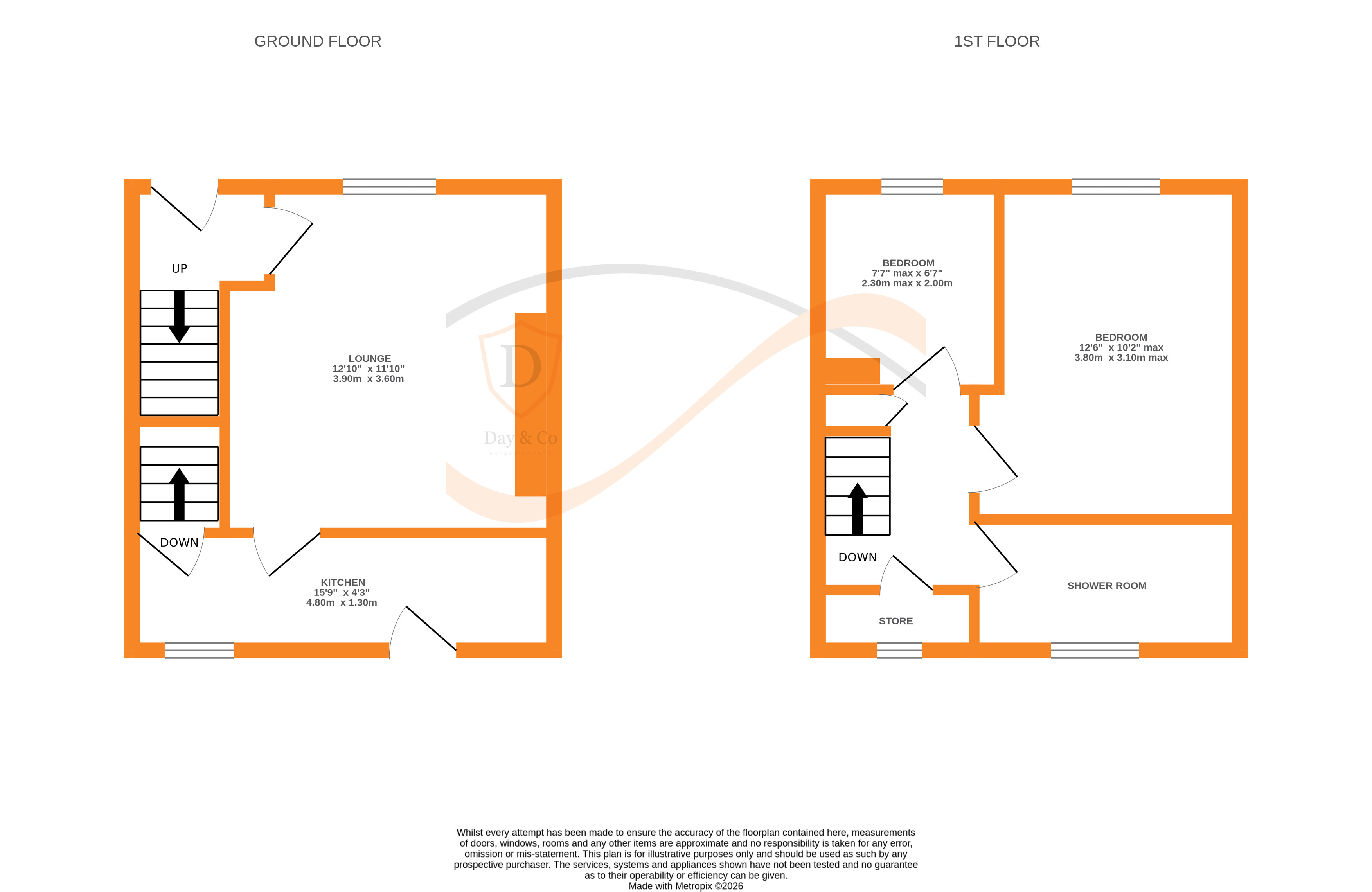 Floorplans For Cross Roads, Keighley, West Yorkshire