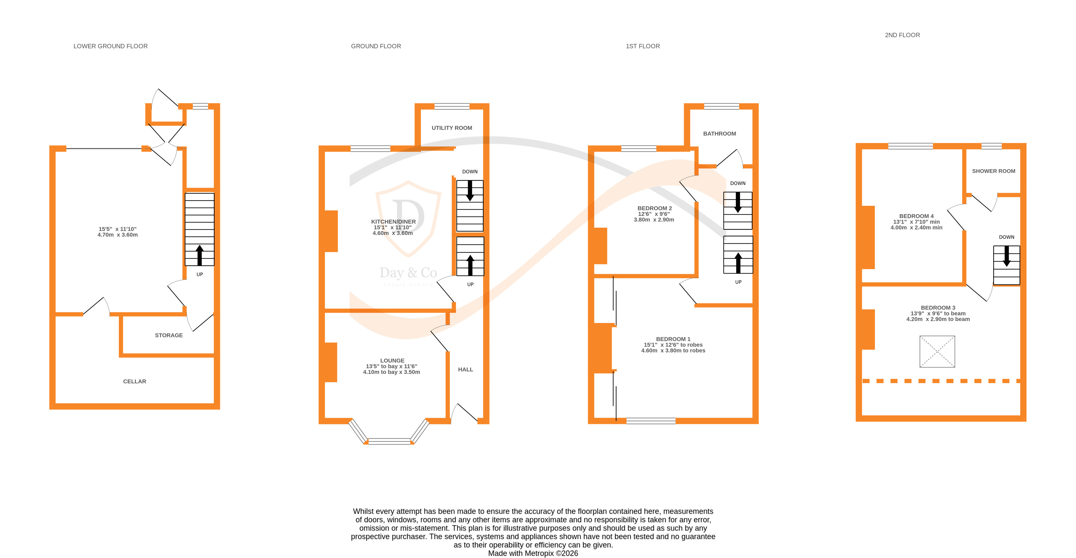 Floorplans For Skipton Road, Keighley, West Yorkshire