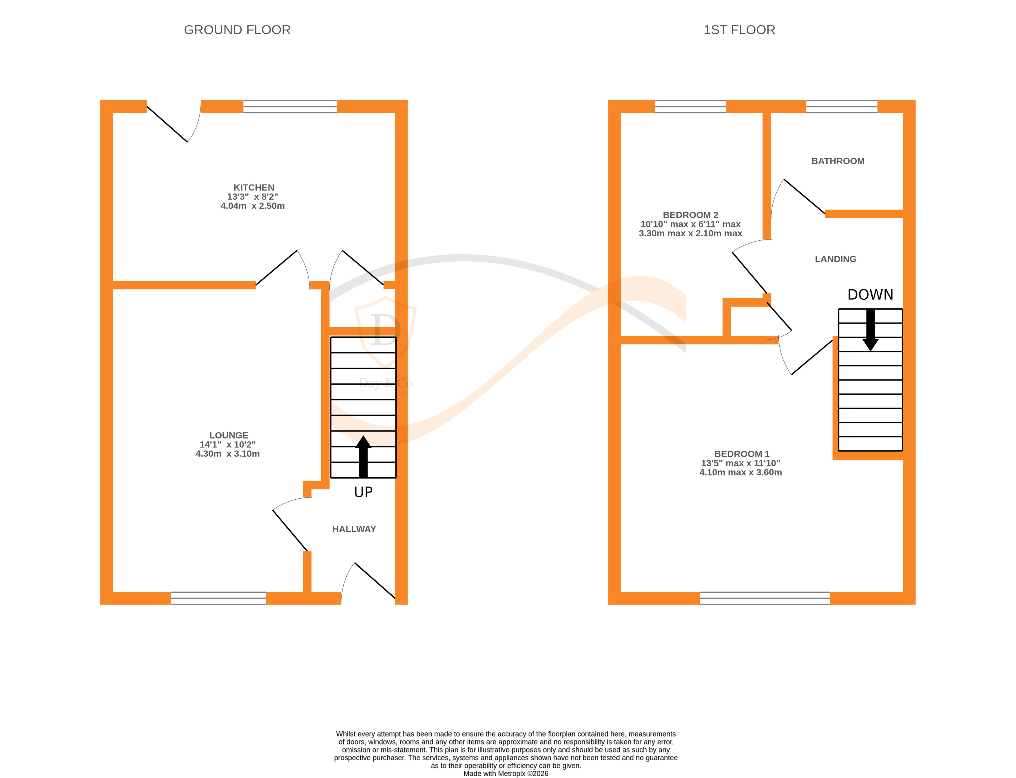 Floorplans For Cherry Tree Rise, Keighley, West Yorkshire