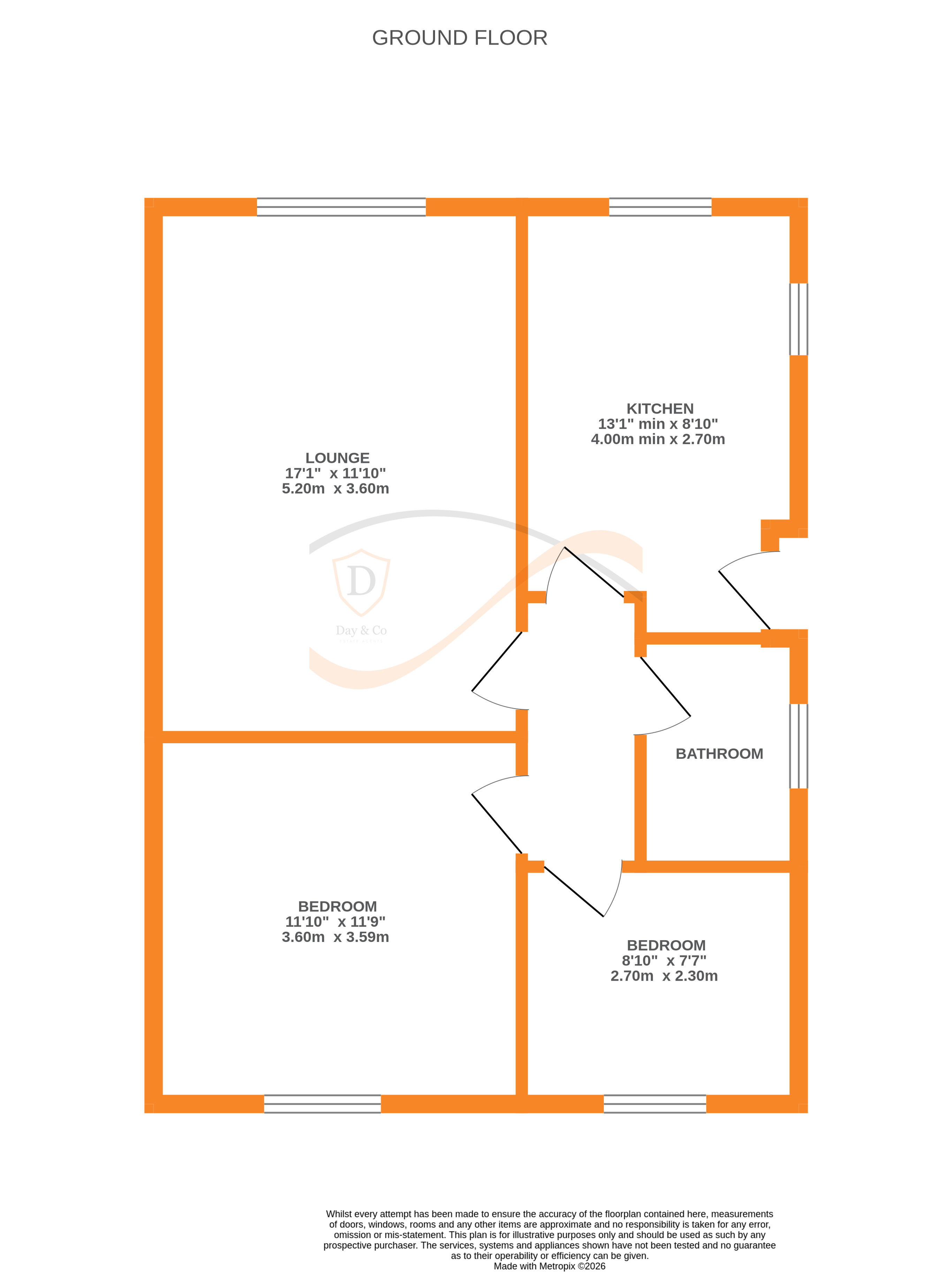 Floorplans For Woodworth Grove, Keighley, West Yorkshire