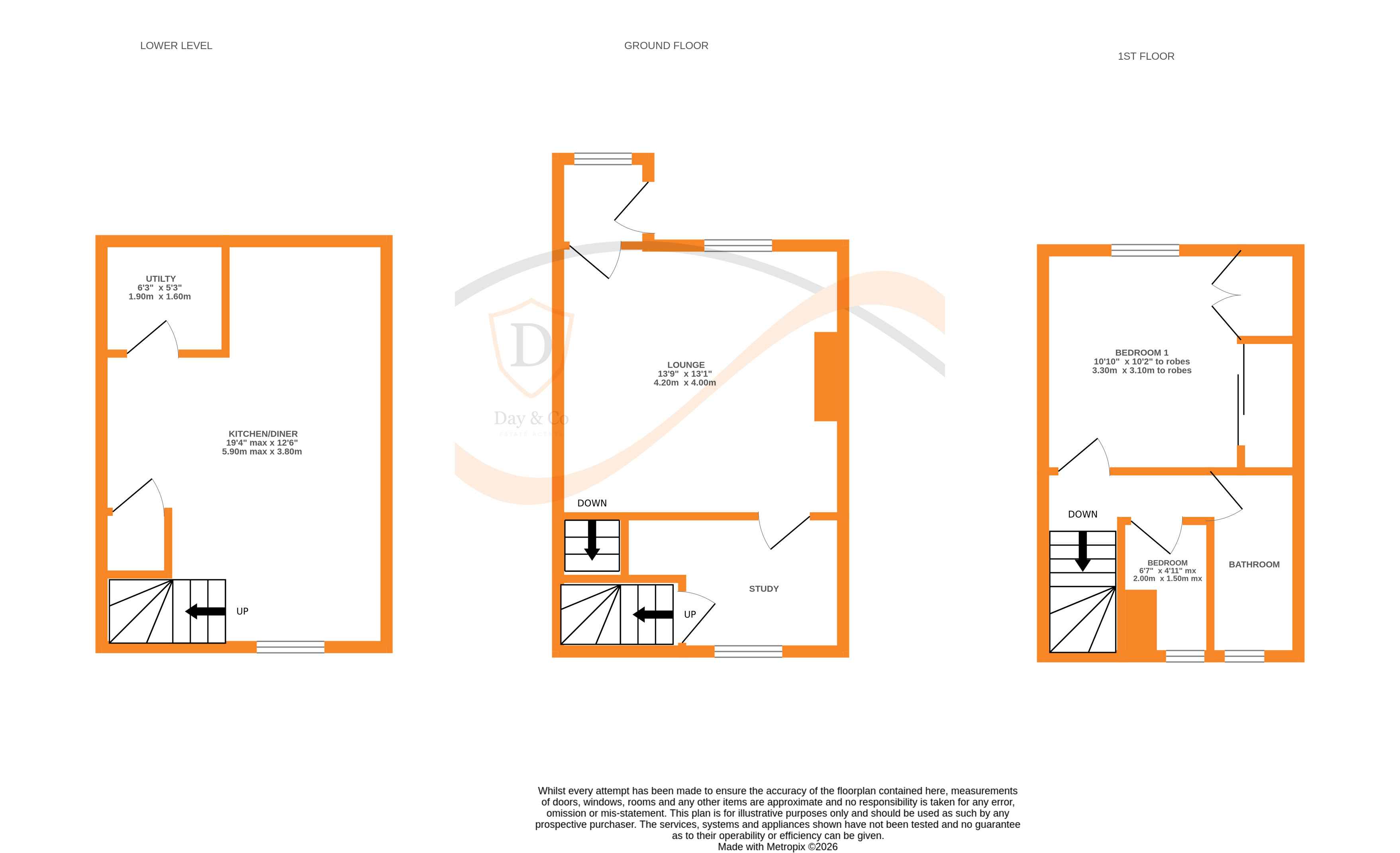 Floorplans For Cross Roads, Keighley, West Yorkshire