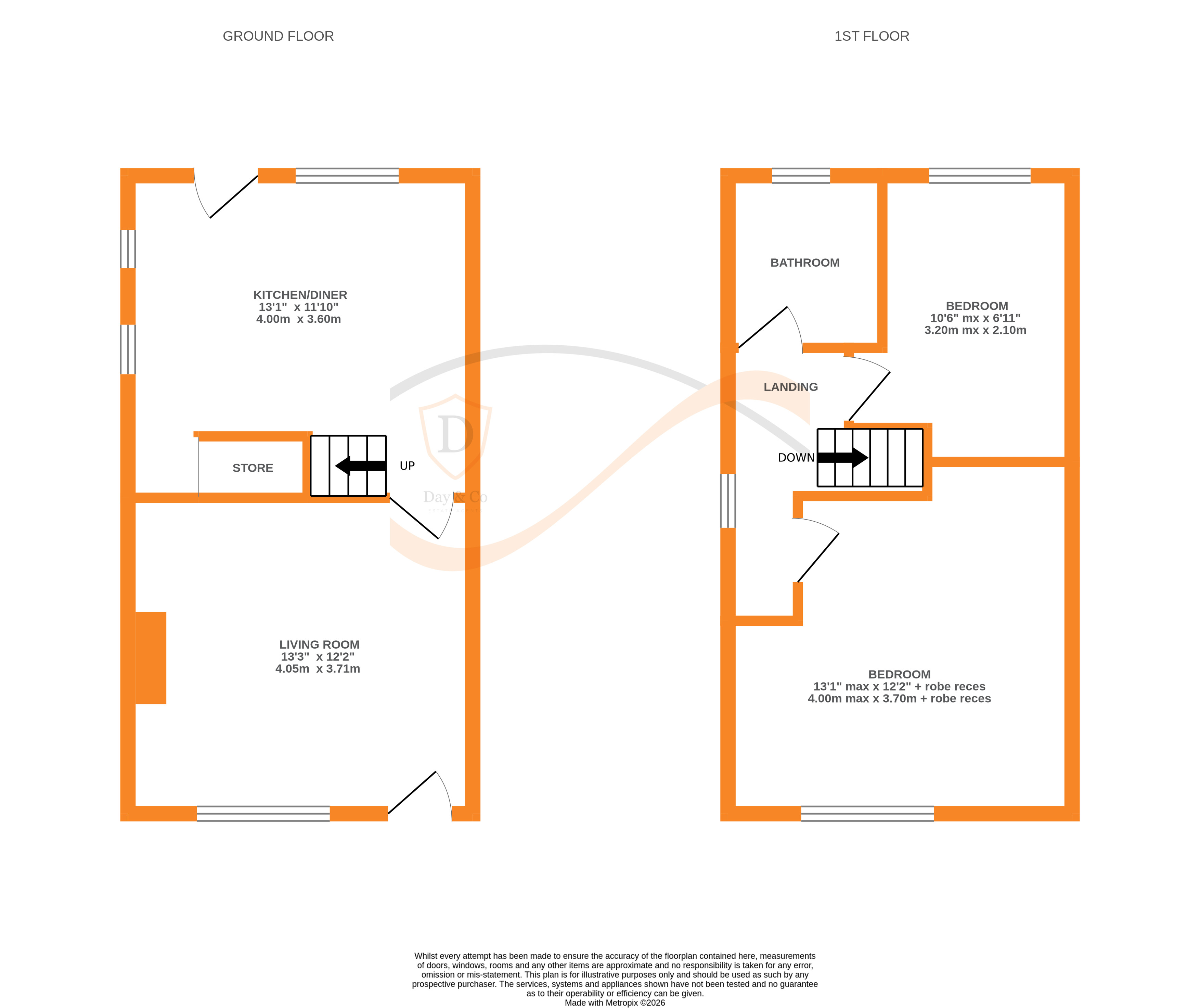 Floorplans For Birchwood Road, Keighley, West Yorkshire
