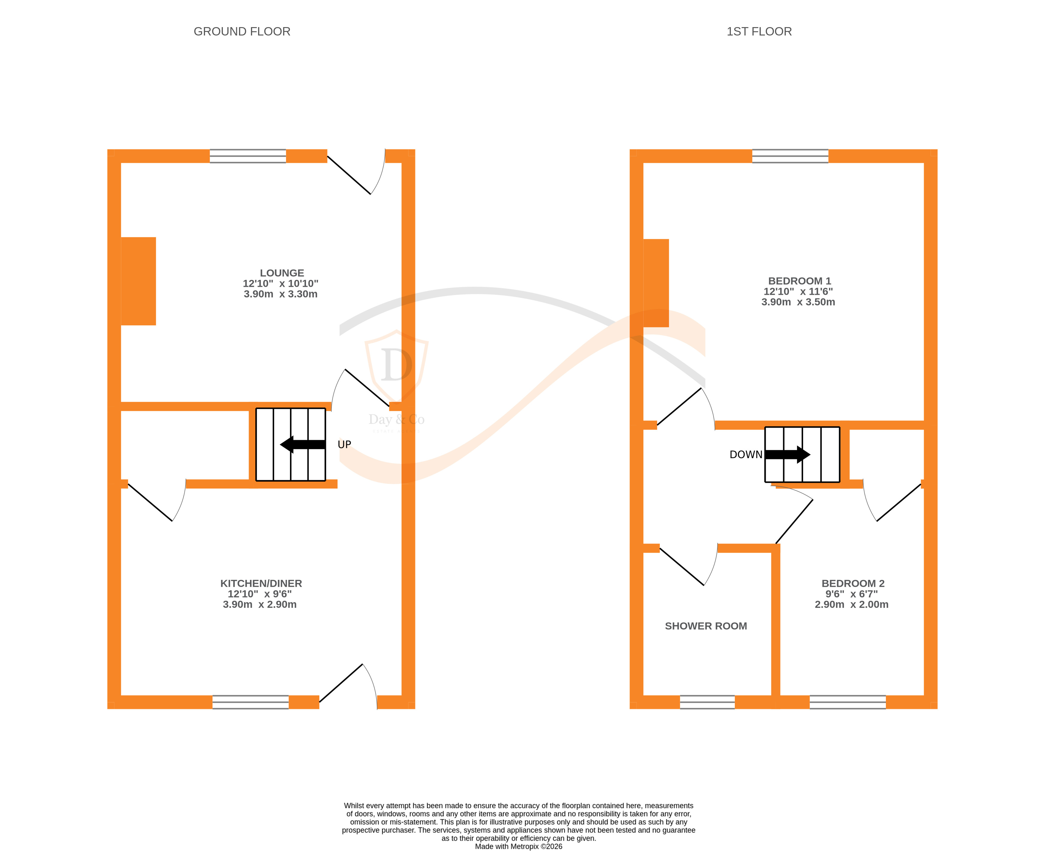 Floorplans For Mannville Walk, Keighley, West Yorkshire