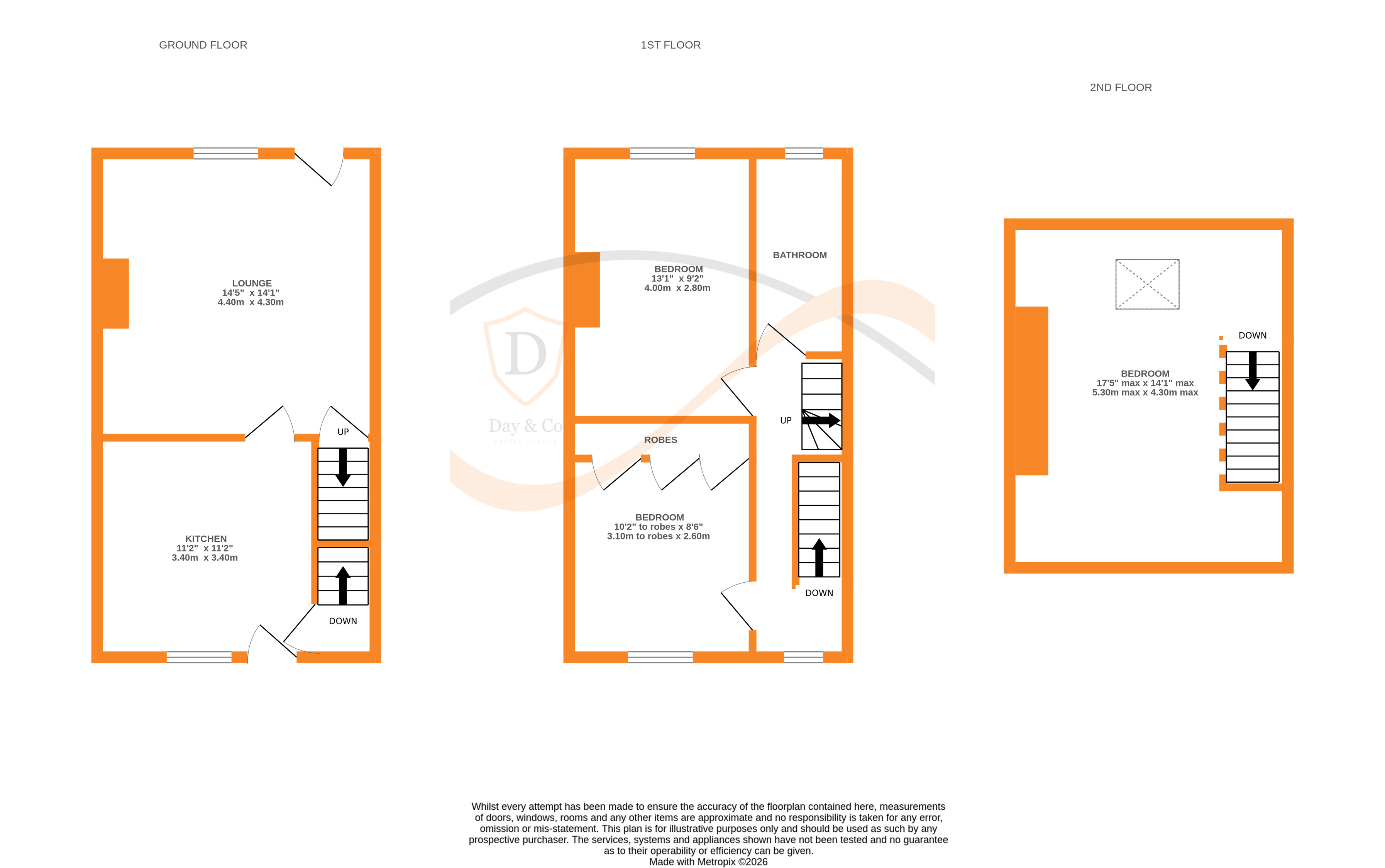 Floorplans For Beechcliffe, Keighley, West Yorkshire