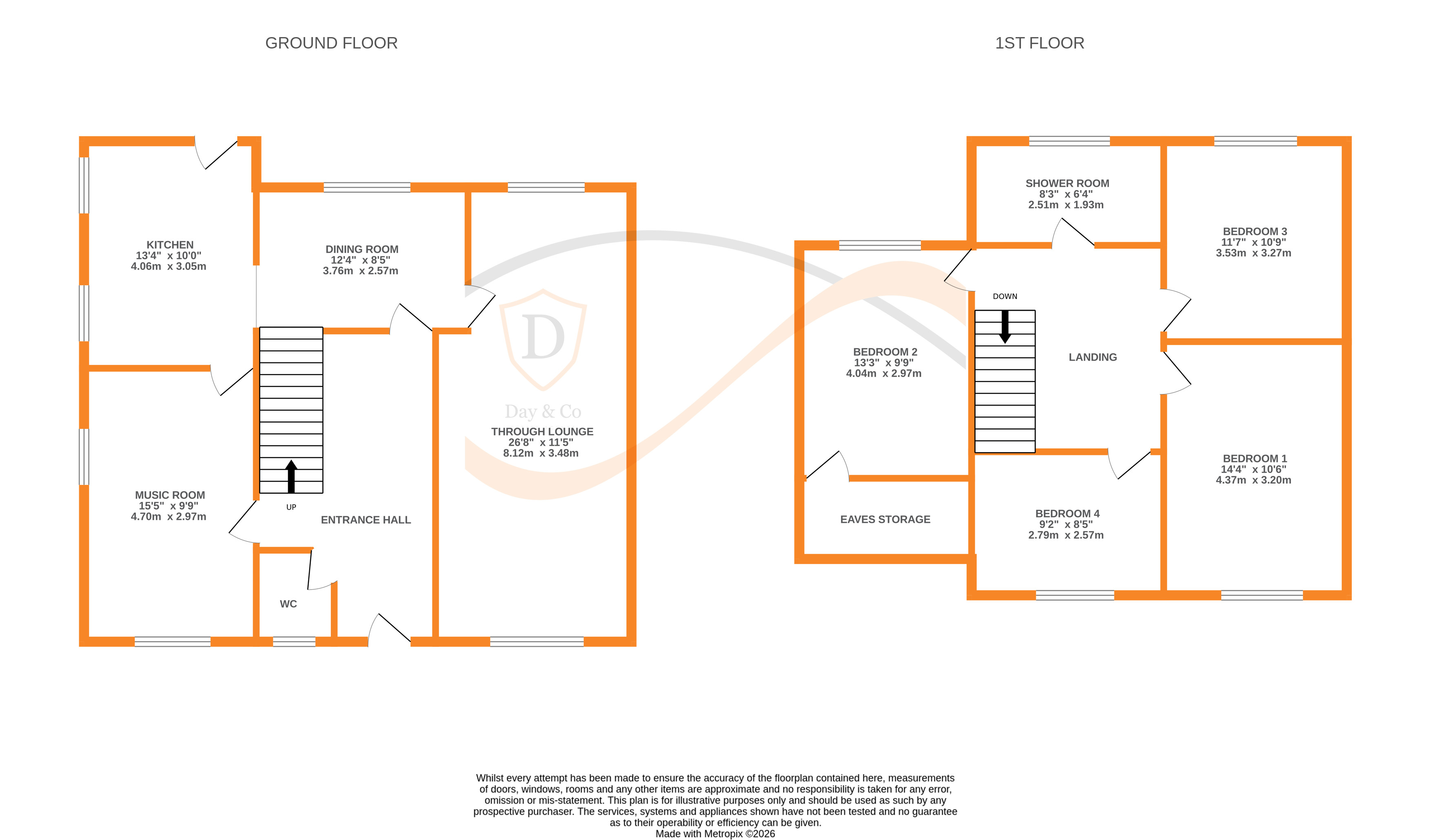 Floorplans For High Spring Gardens Lane, Keighley, West Yorkshire