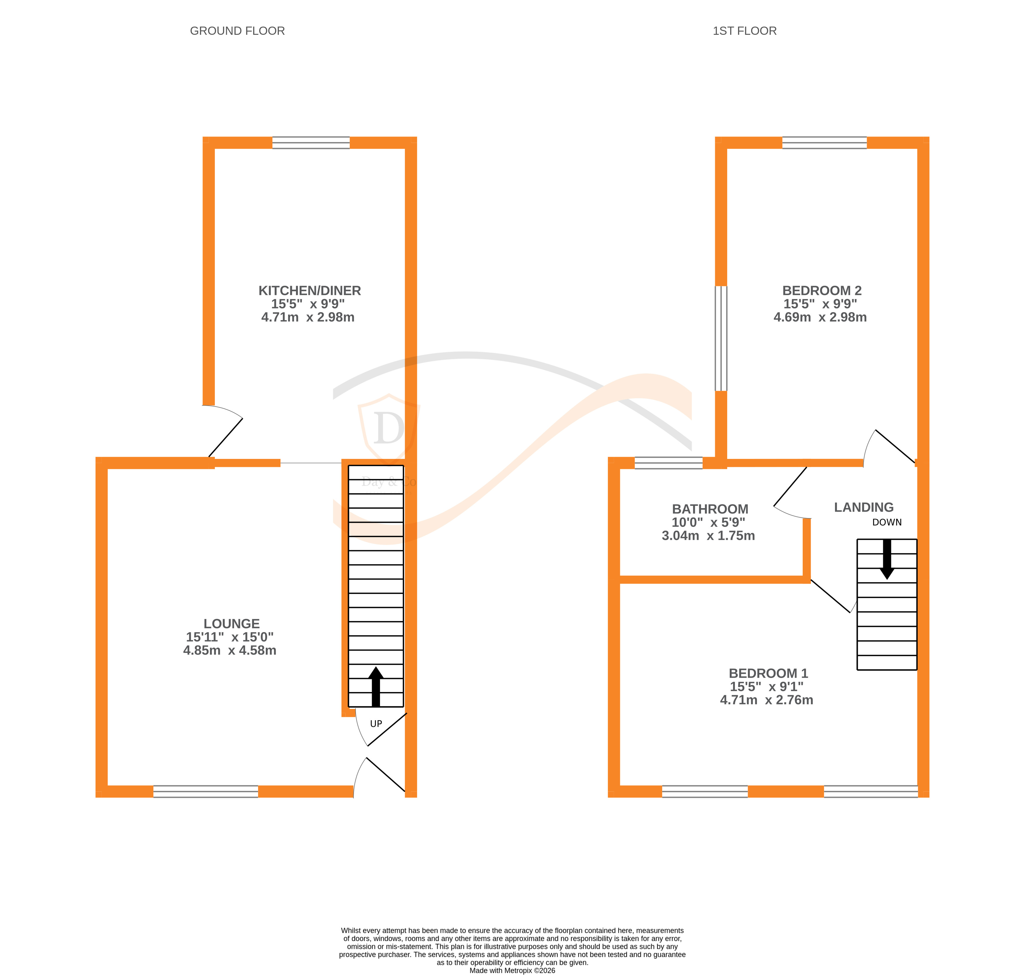Floorplans For Haworth, Keighley, West Yorkshire