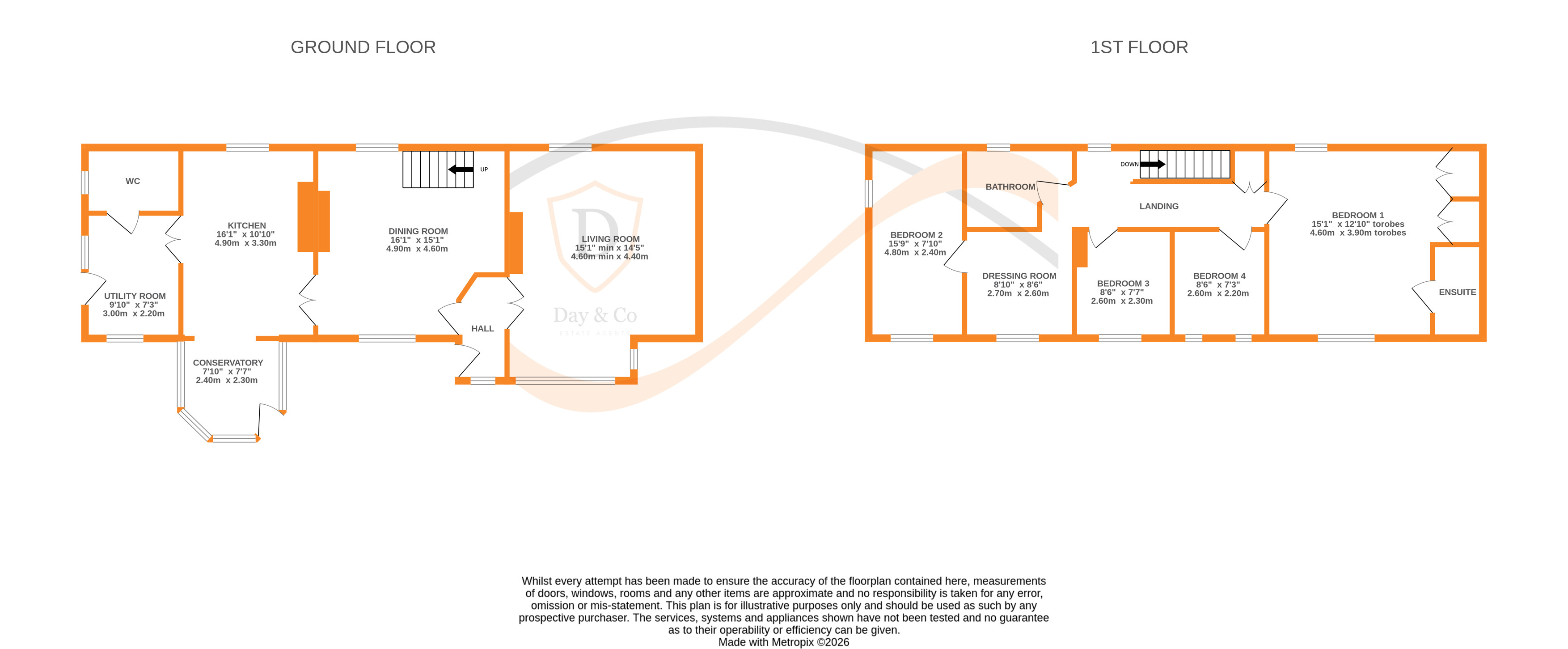 Floorplans For Oakworth, Keighley, West Yorkshire