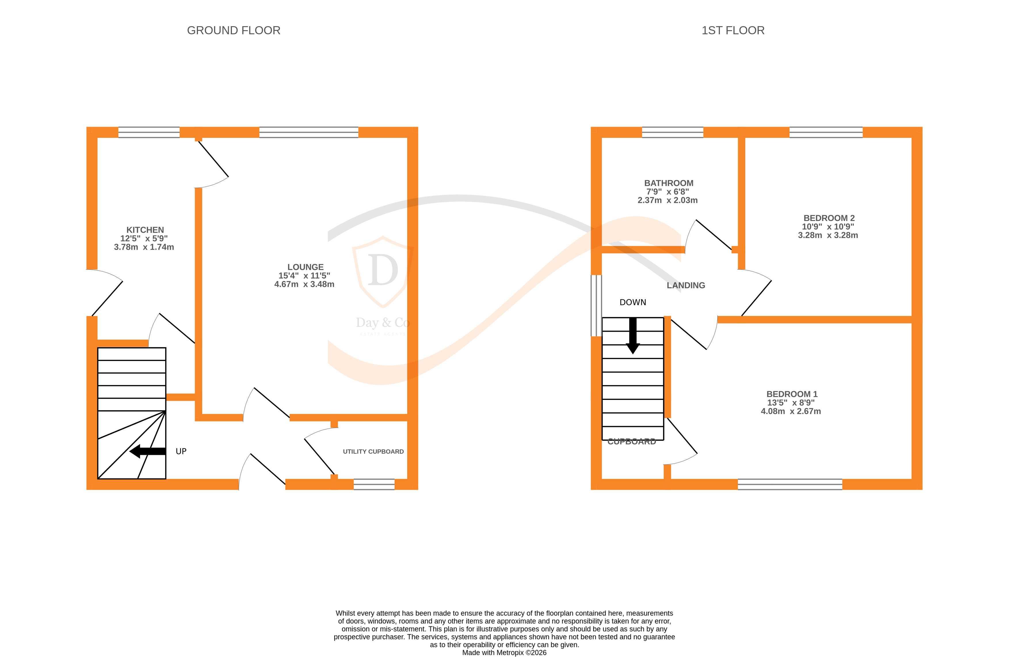 Floorplans For North Dean Road, Keighley, West Yorkshire