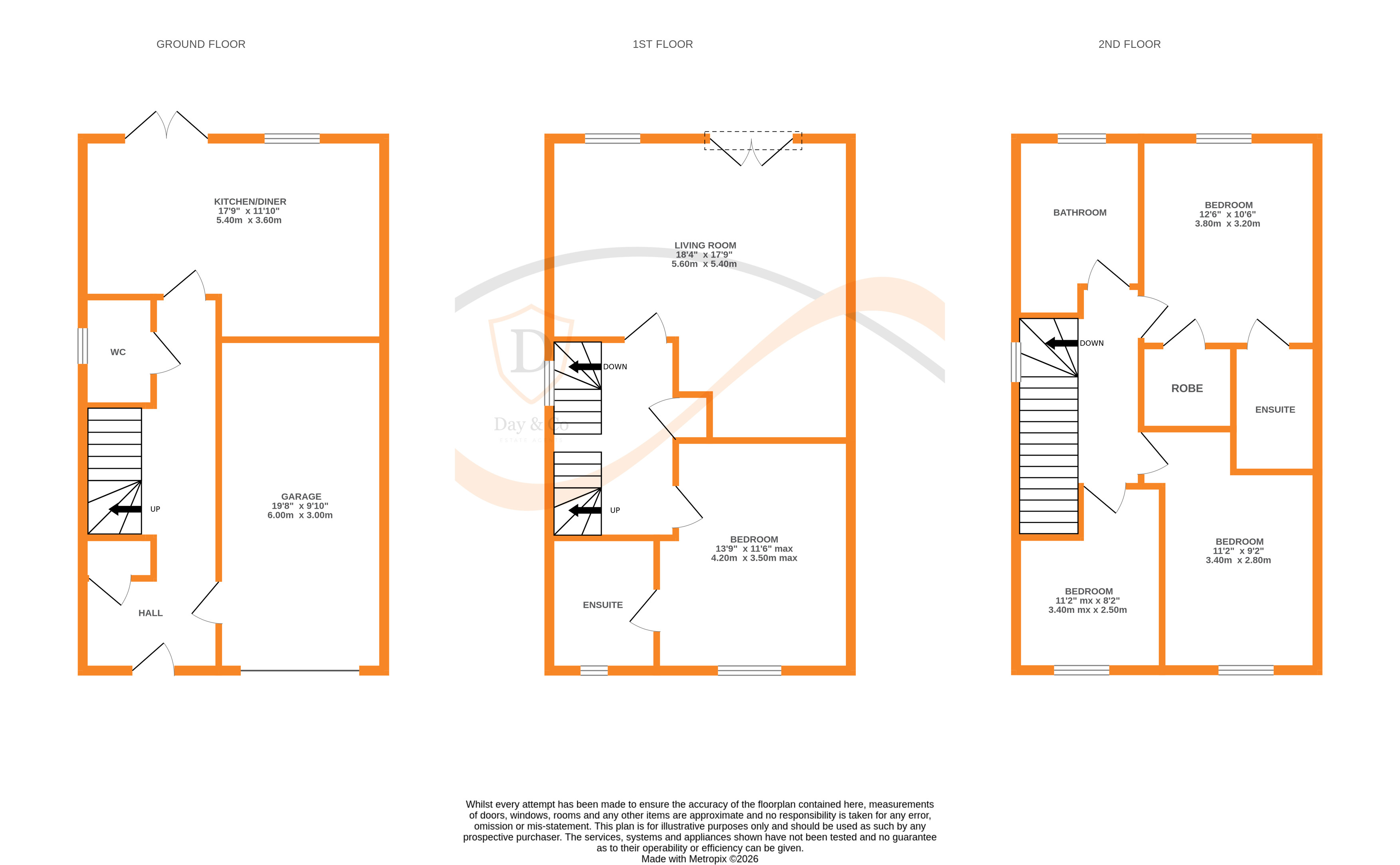 Floorplans For Off Raglan Street, Keighley, West Yorkshire