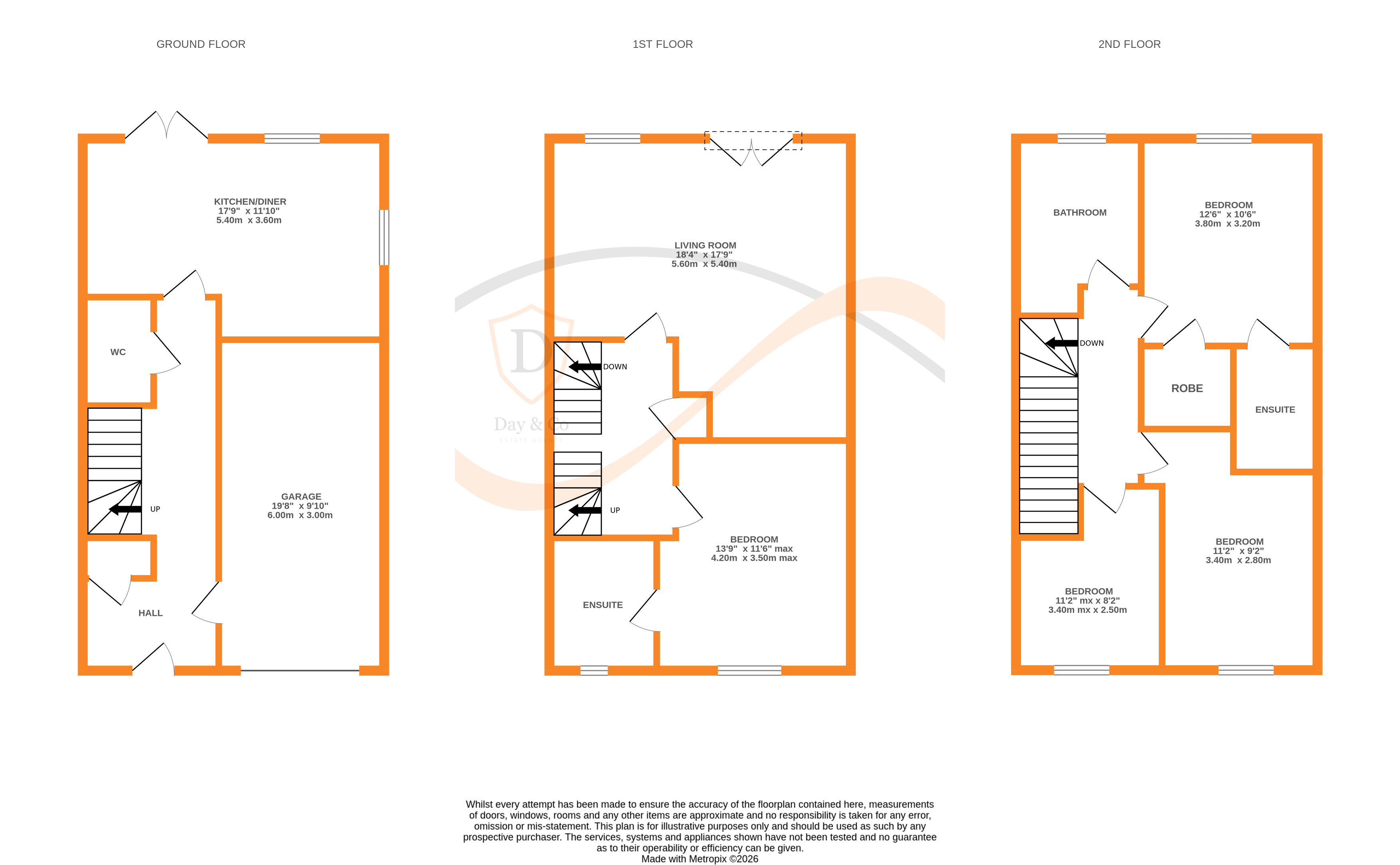 Floorplans For Off Raglan Street, Keighley, West Yorkshire