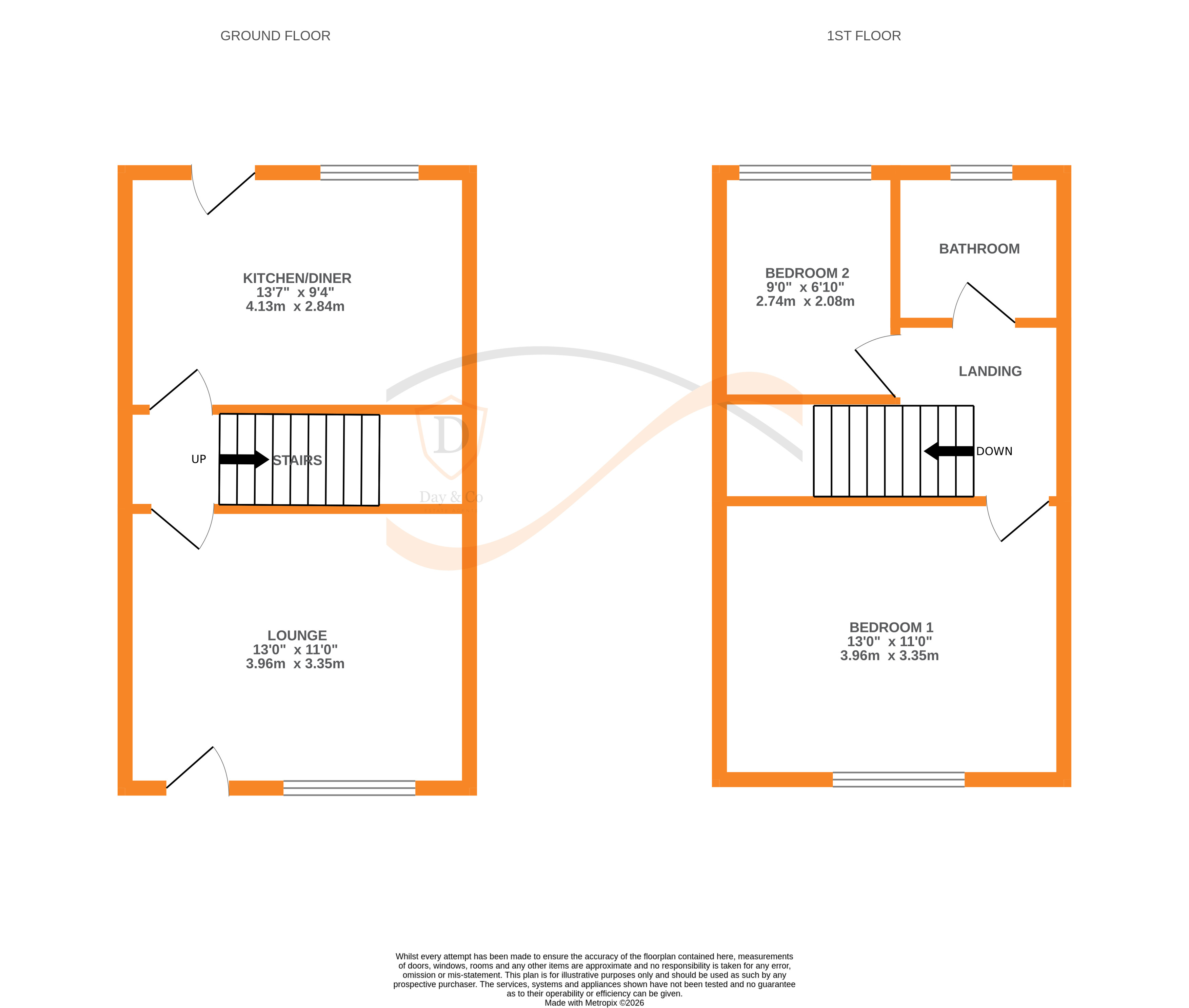 Floorplans For Mannville Walk, Keighley, West Yorkshire