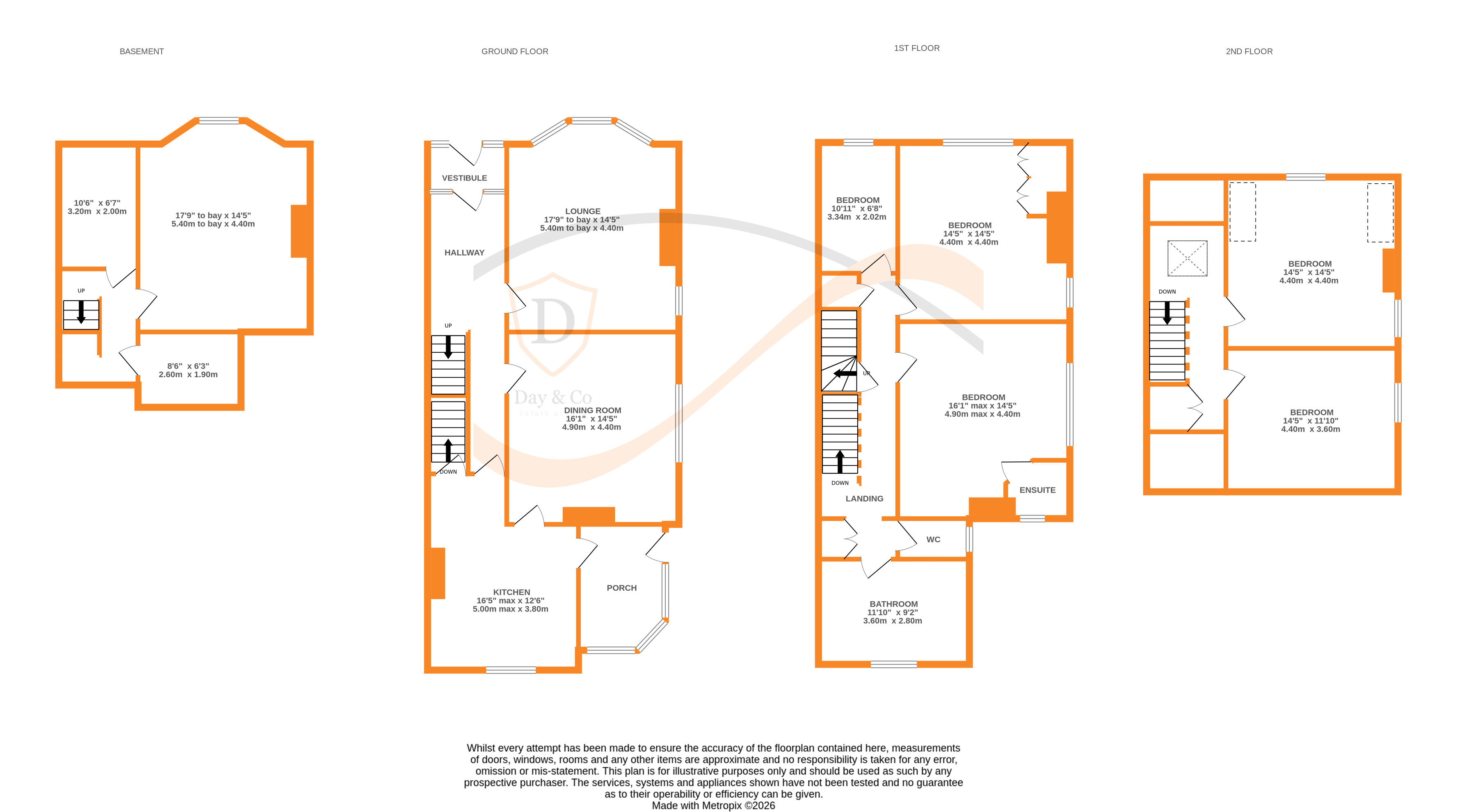 Floorplans For Utley, Keighley, West Yorkshire