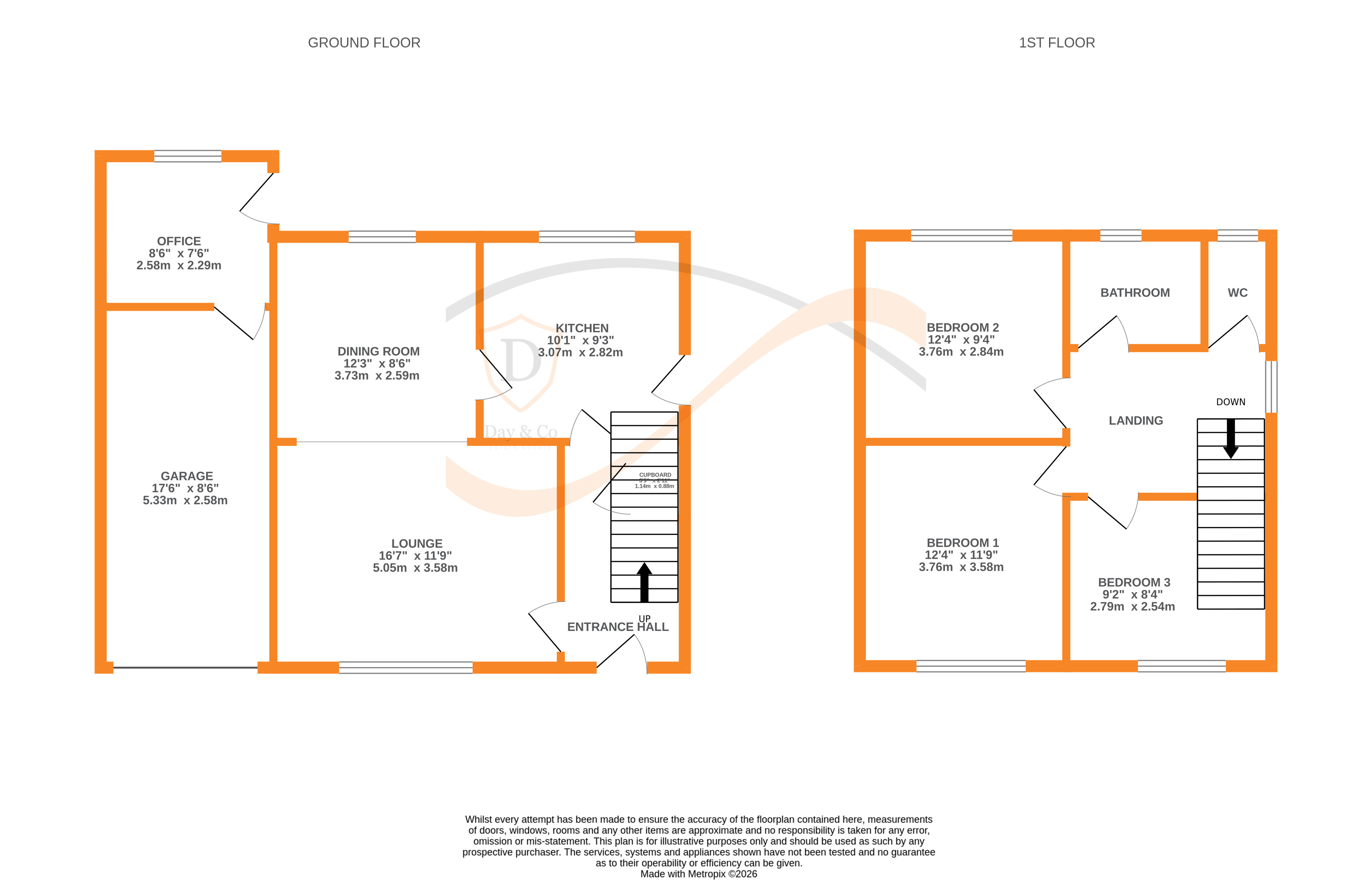Floorplans For Cross Roads, Keighley, West Yorkshire