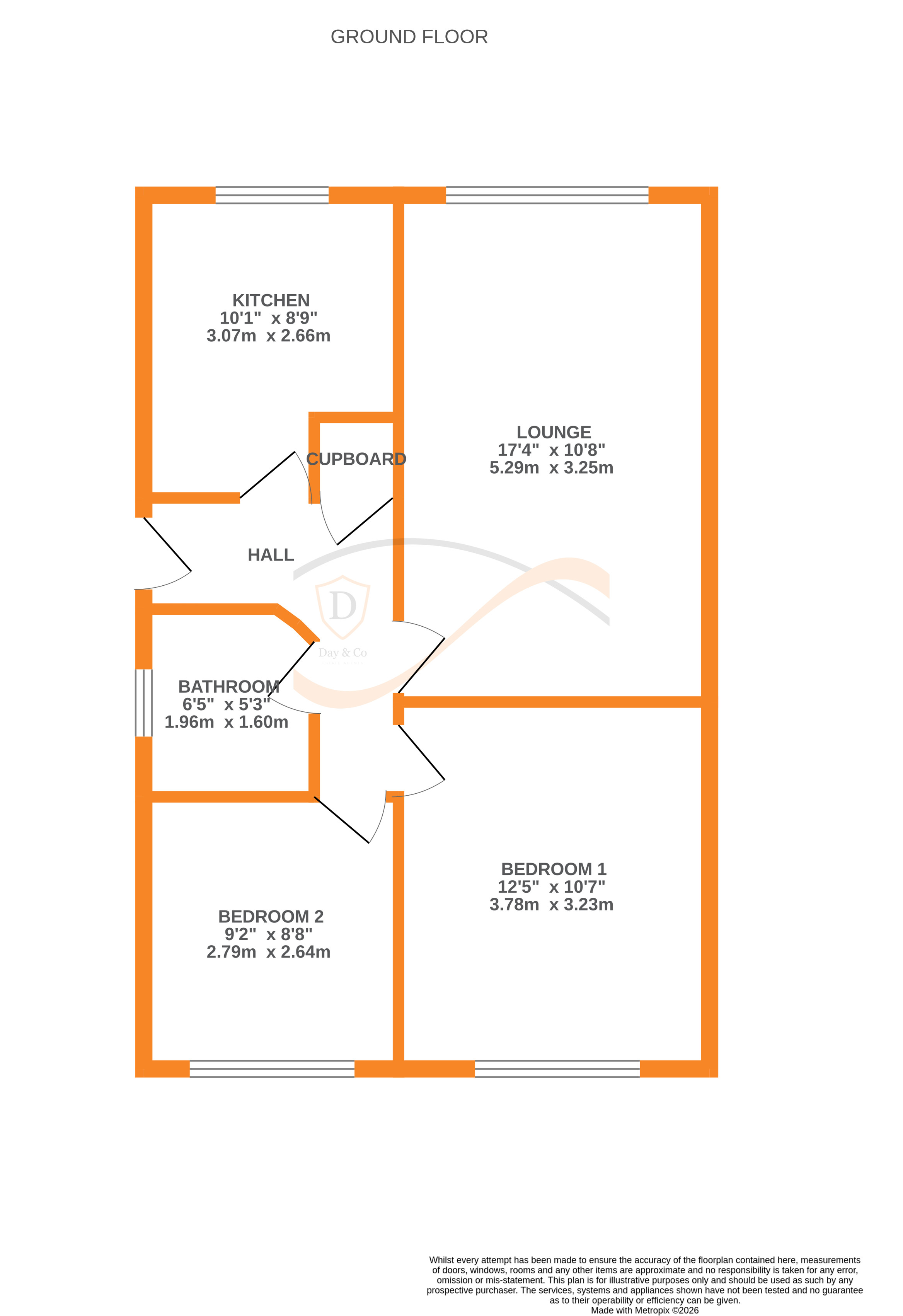 Floorplans For Oakworth, Keighley, West Yorkshire