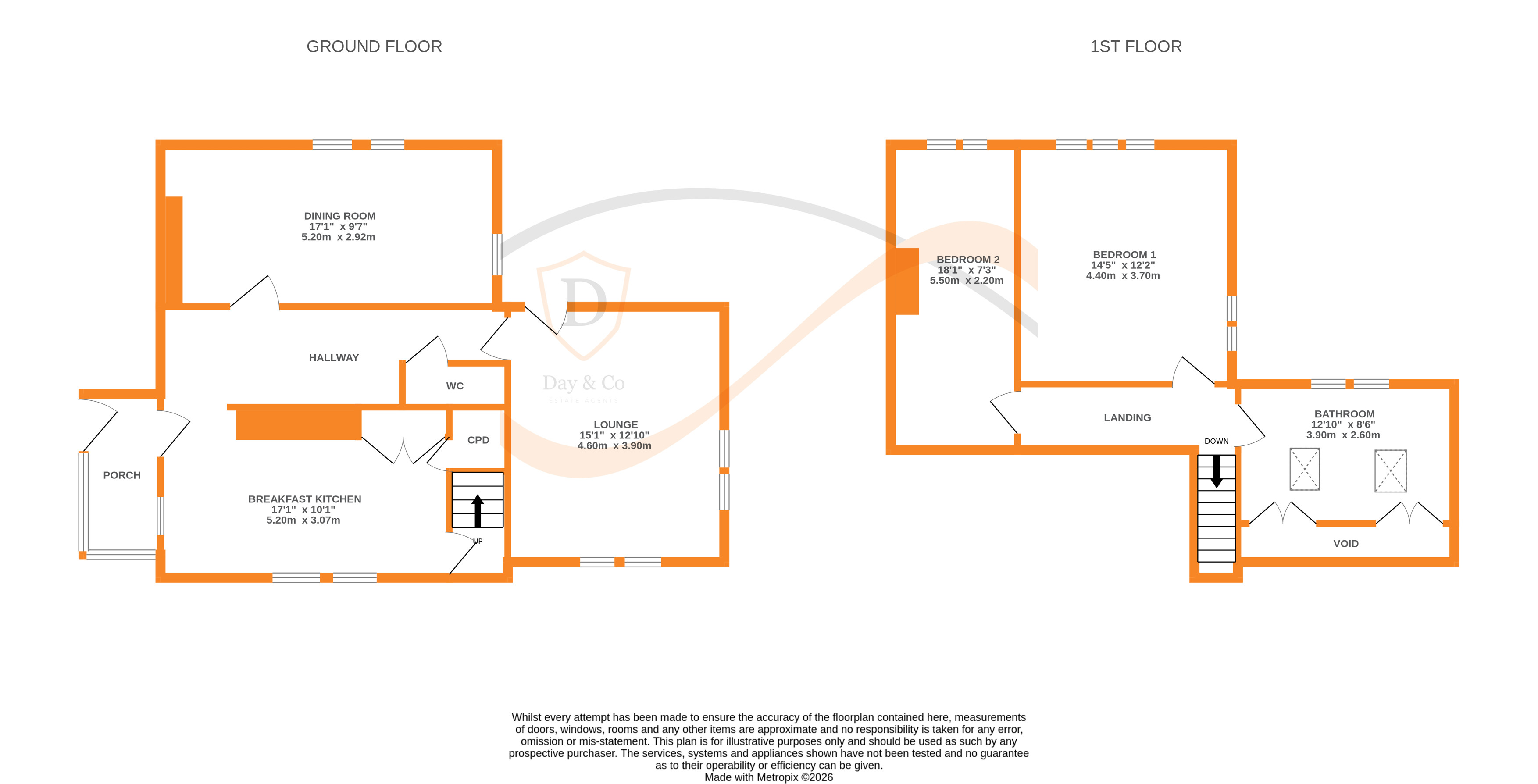 Floorplans For Oxenhope, Keighley, West Yorkshire