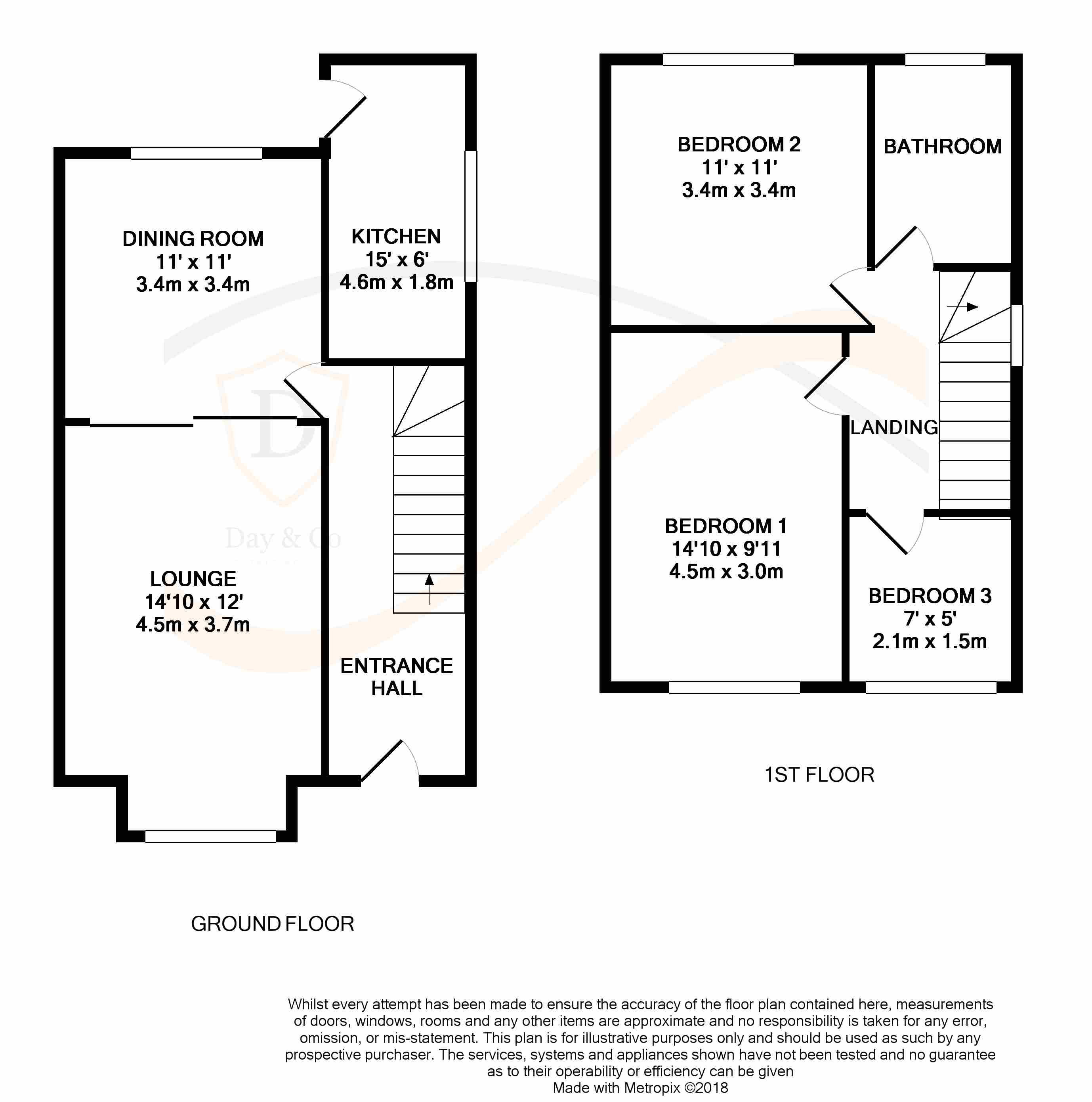 Floorplans For Riddlesden, Keighley, West Yorkshire