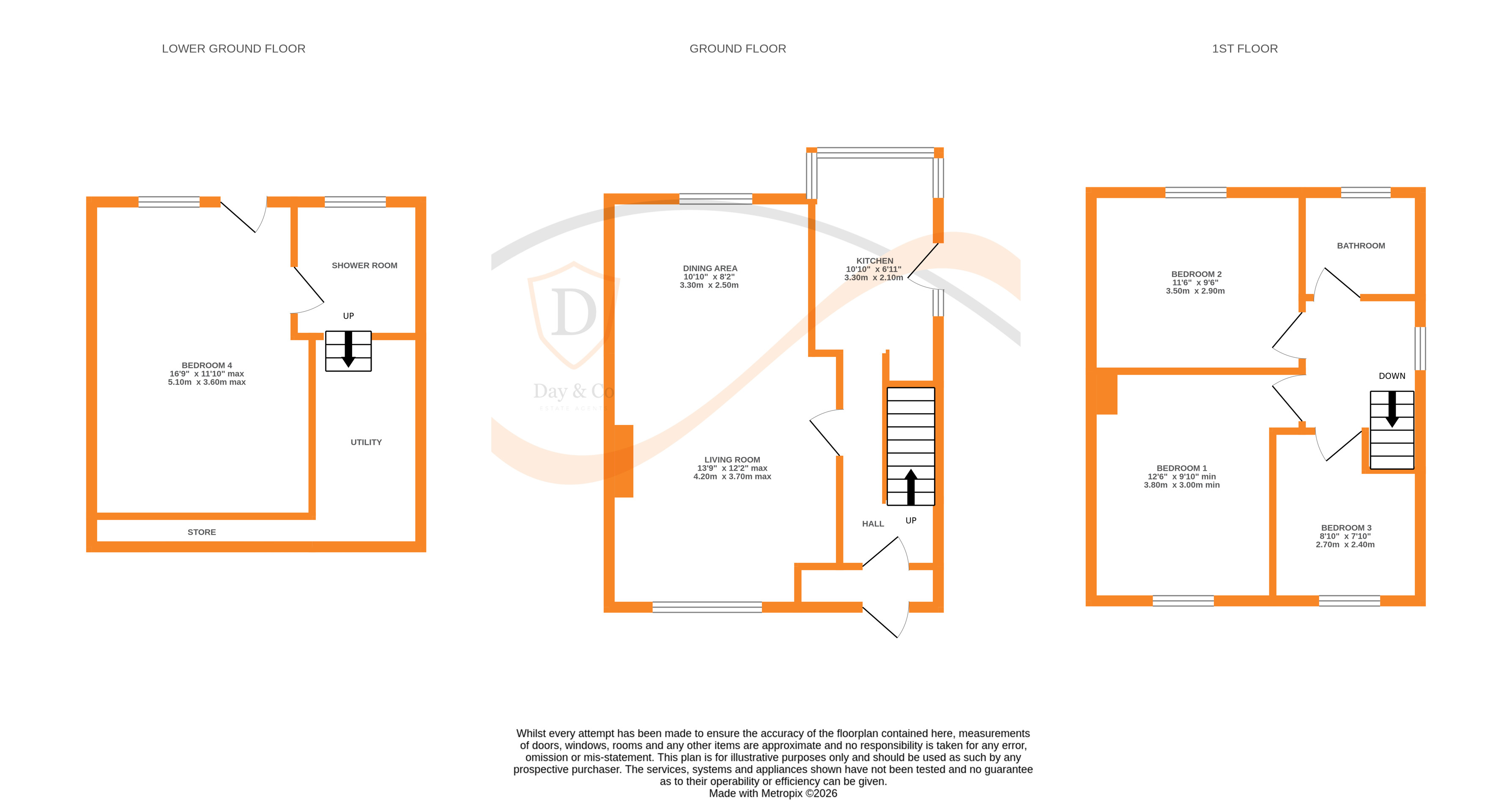 Floorplans For Shann Crescent, Keighley, West Yorkshire