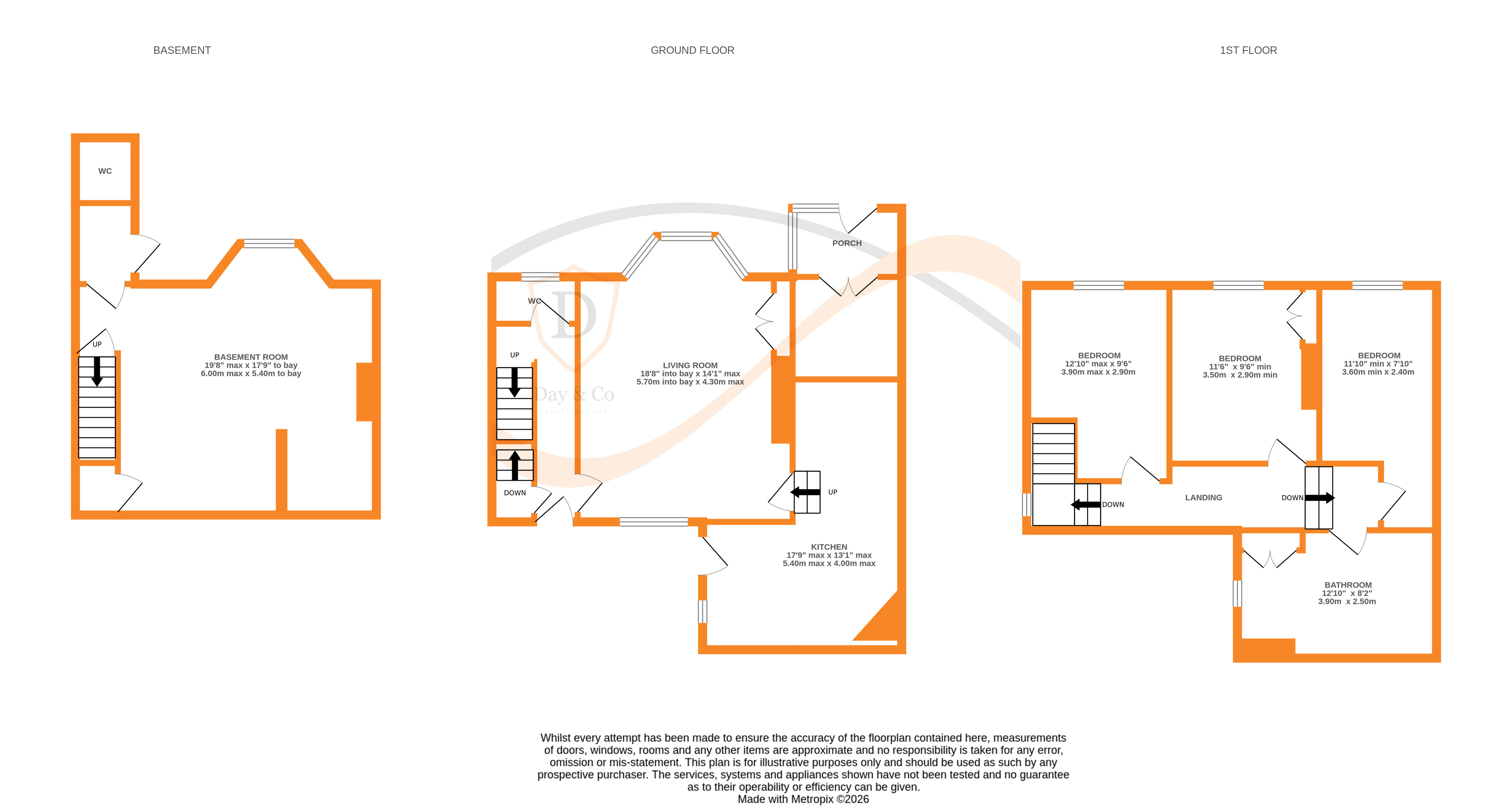 Floorplans For Riddlesden, Keighley, West Yorkshire