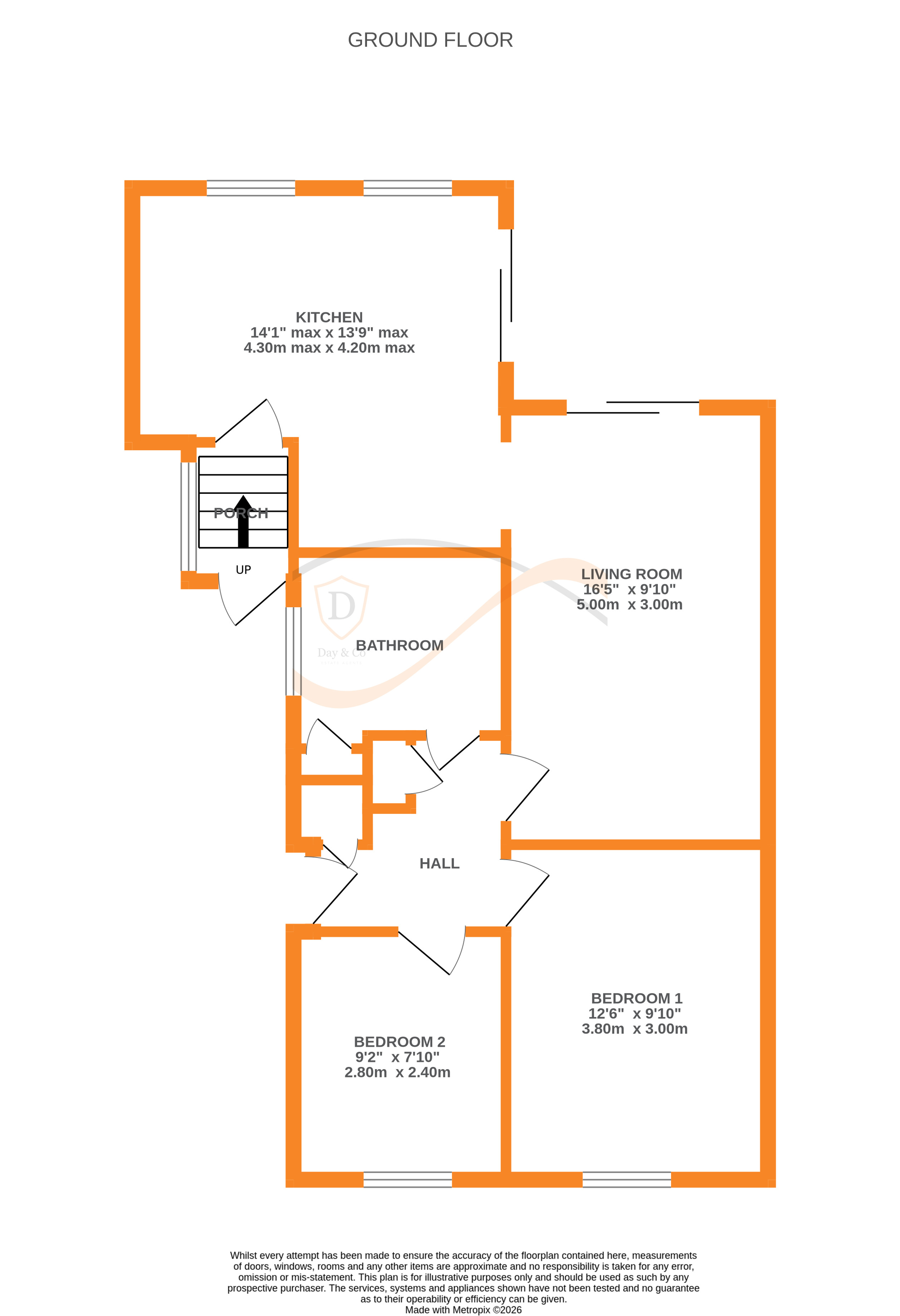 Floorplans For Oakworth, Keighley, West Yorkshire
