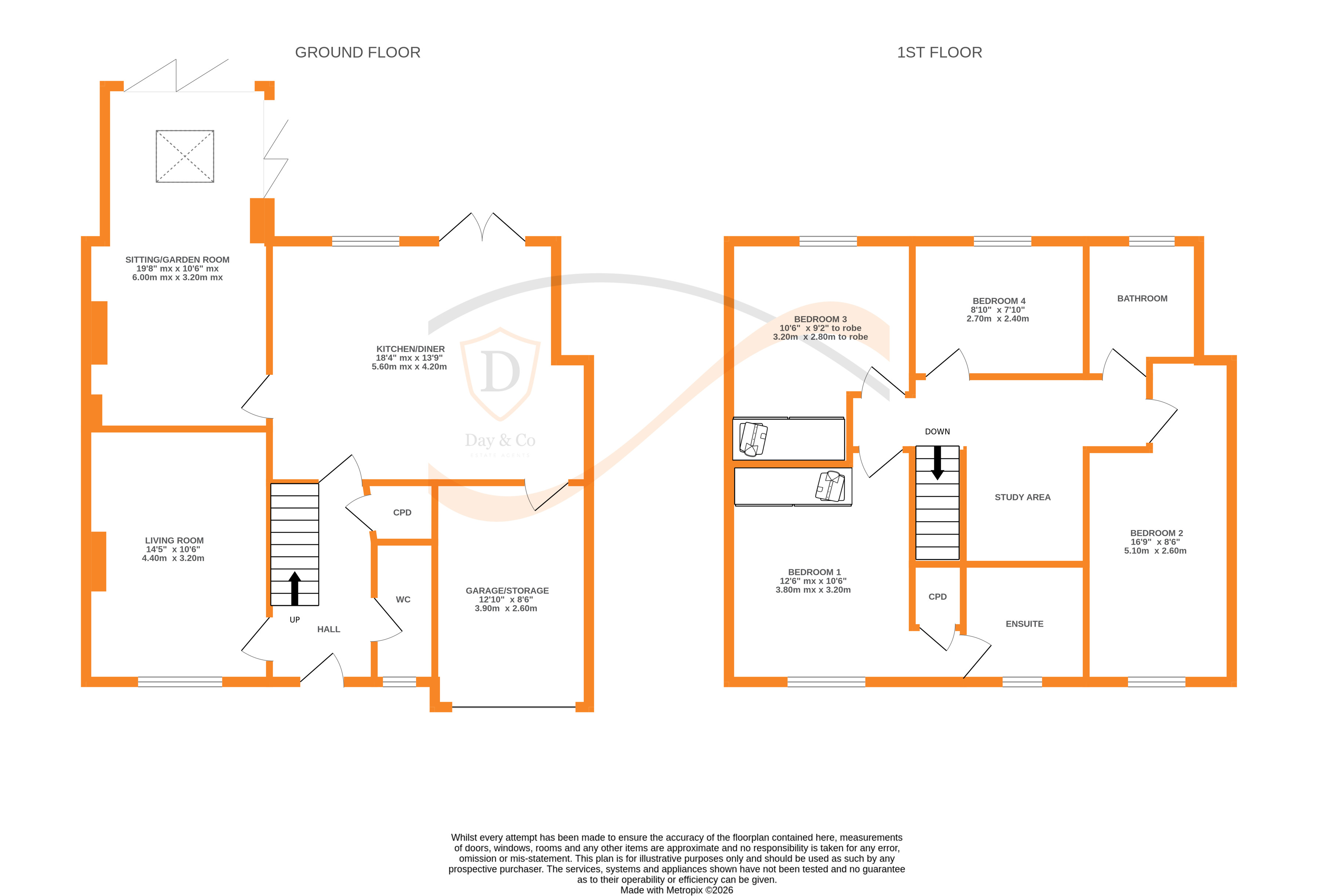 Floorplans For Oakworth, Keighley, West Yorkshire