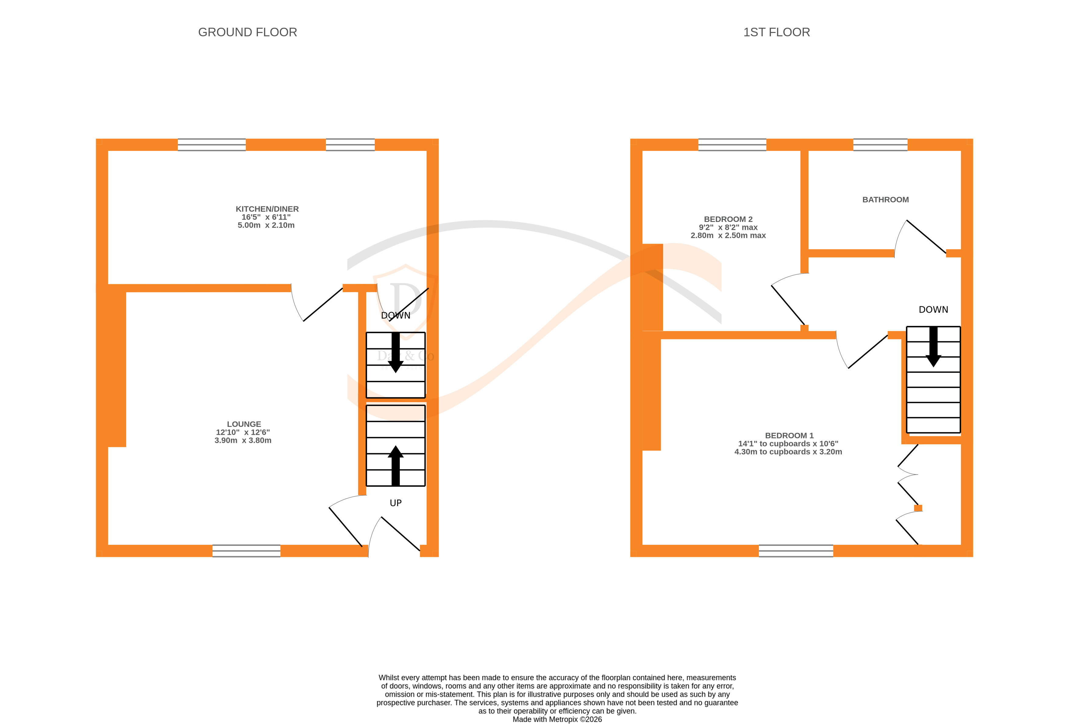 Floorplans For Haworth, Keighley, West Yorkshire