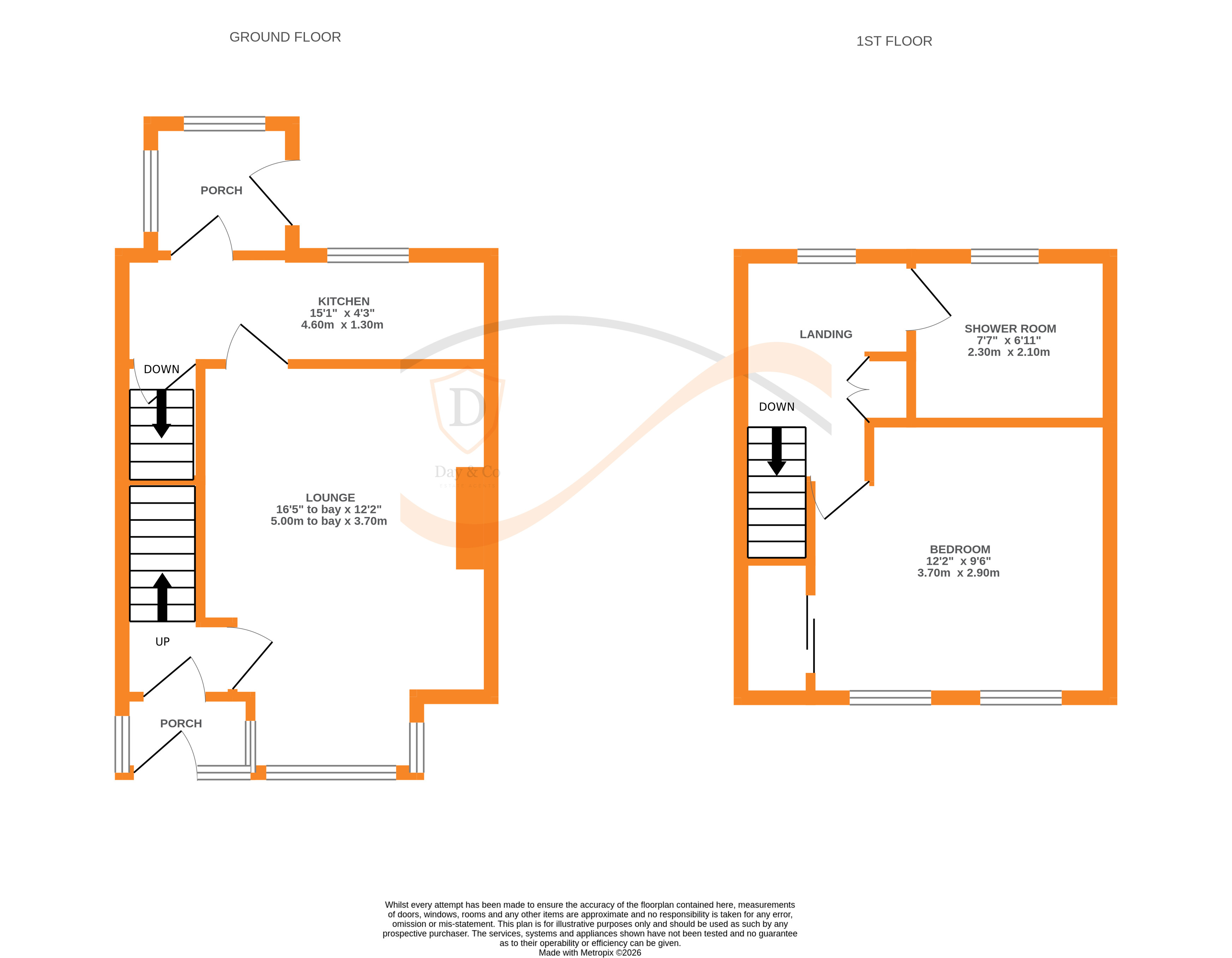 Floorplans For Exley Head, Keighley, West Yorkshire