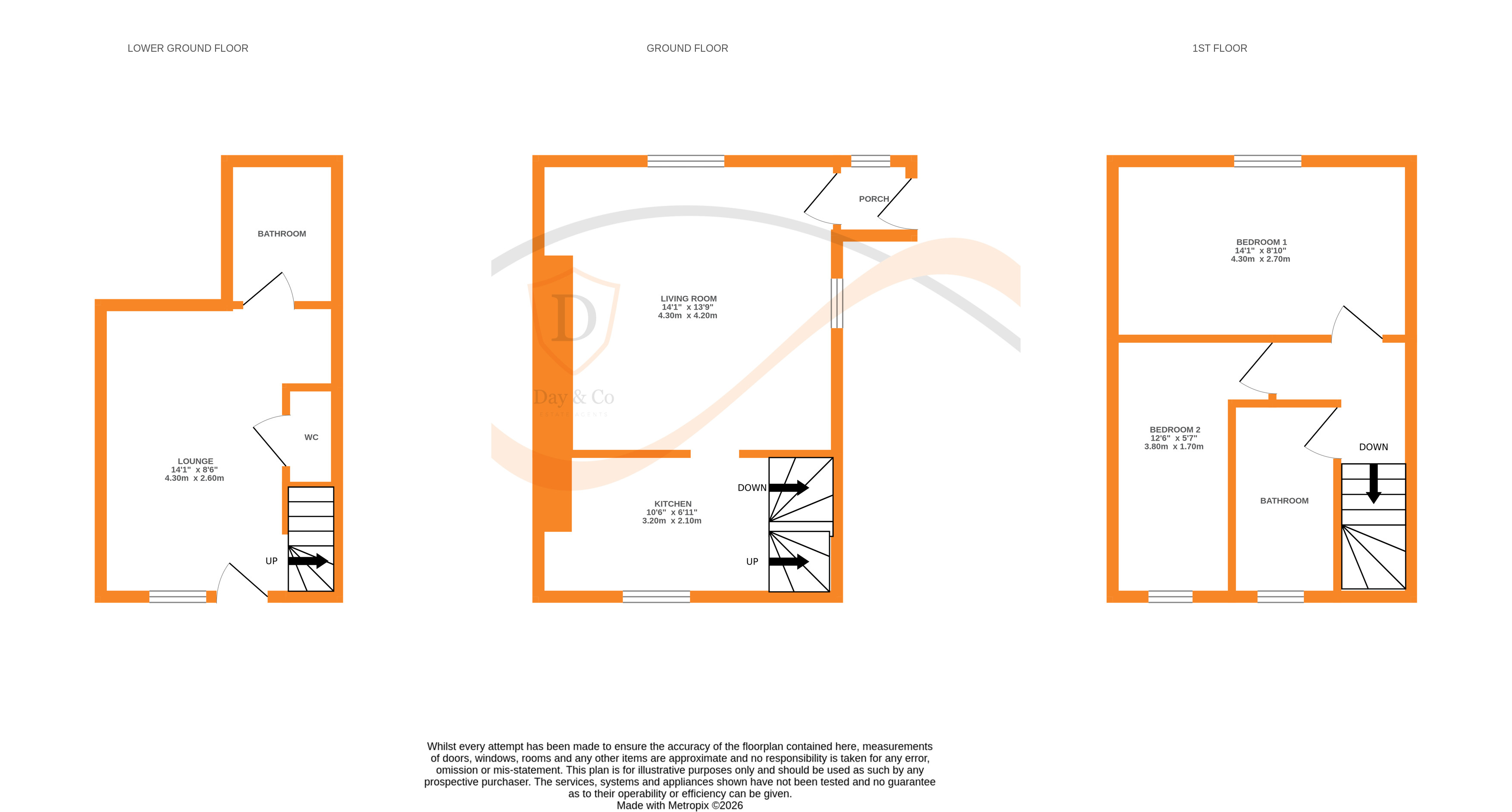 Floorplans For Haworth, Keighley, West Yorkshire