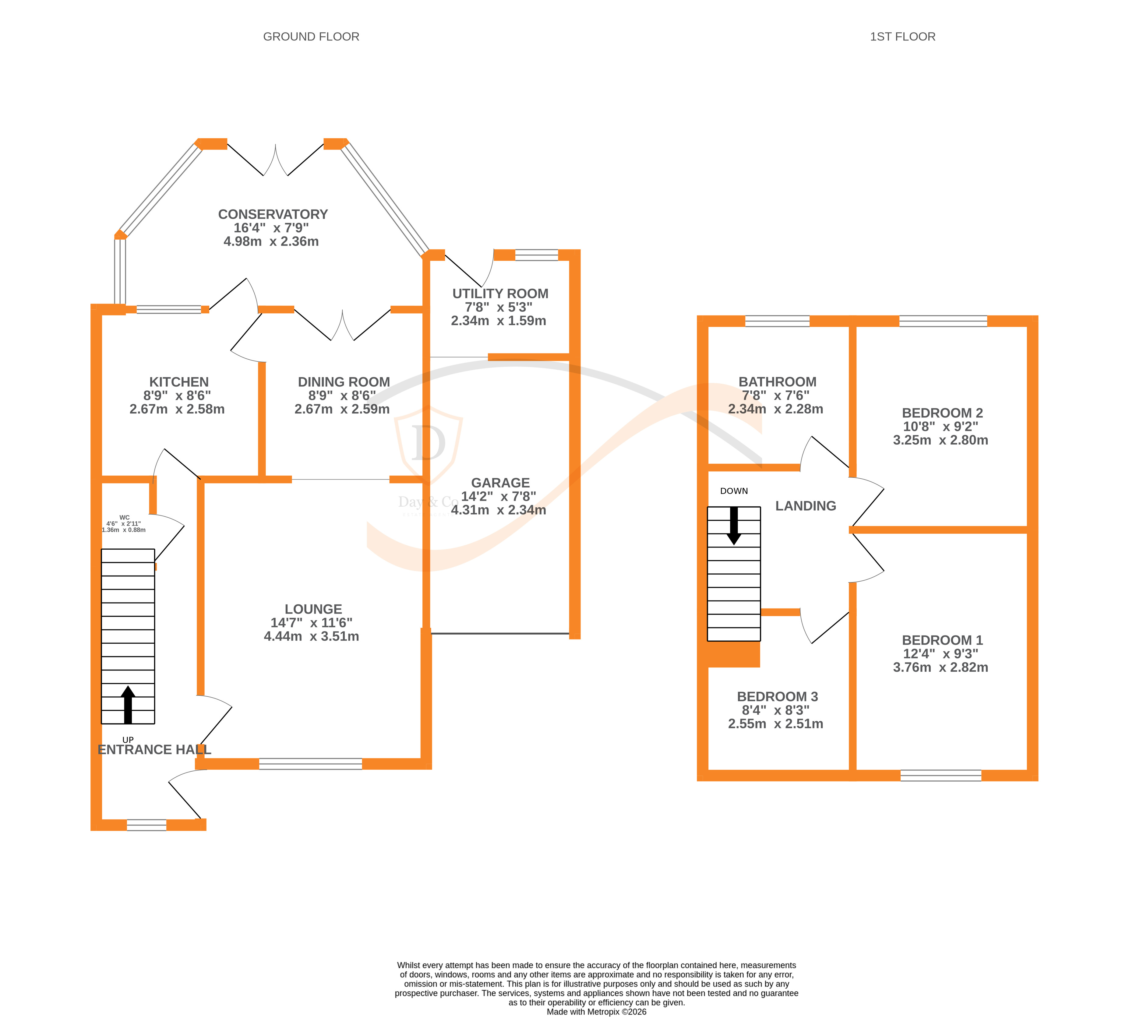 Floorplans For Oxenhope, Keighley, West Yorkshire