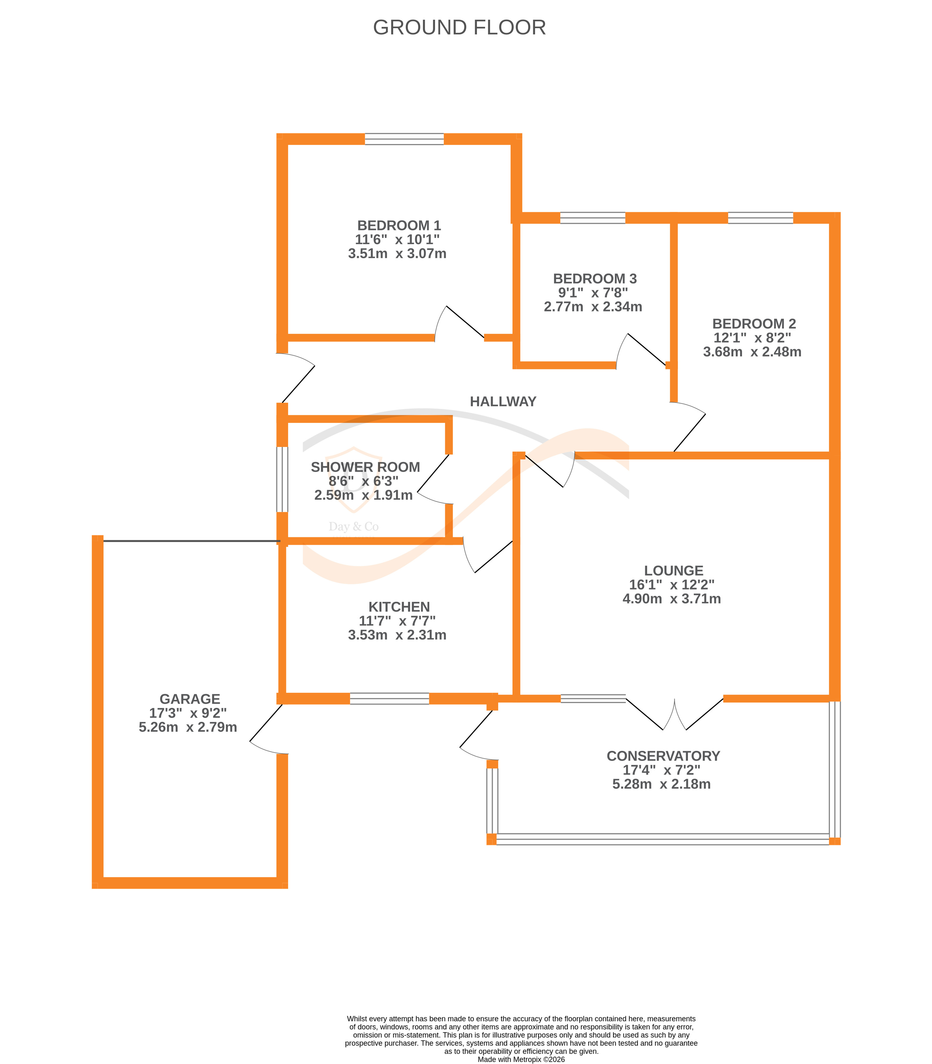 Floorplans For Oakworth, Keighley, West Yorkshire