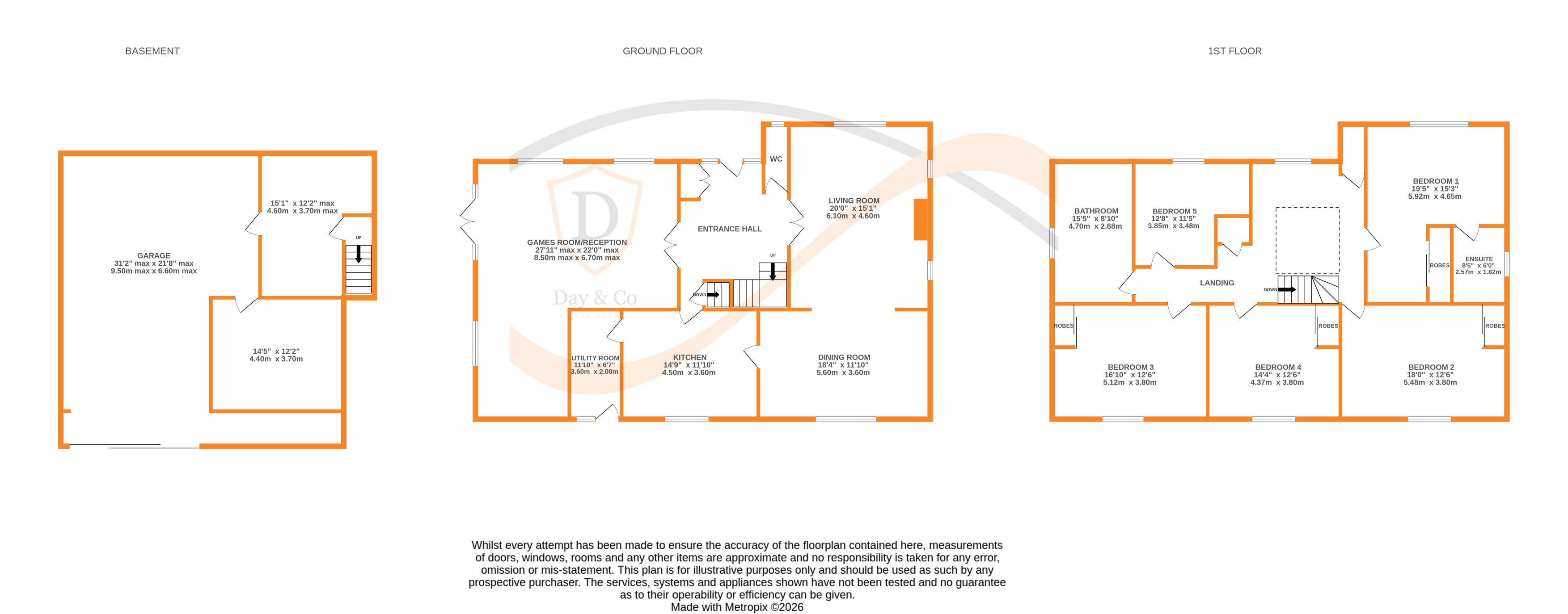 Floorplans For Oakworth, Keighley, West Yorkshire