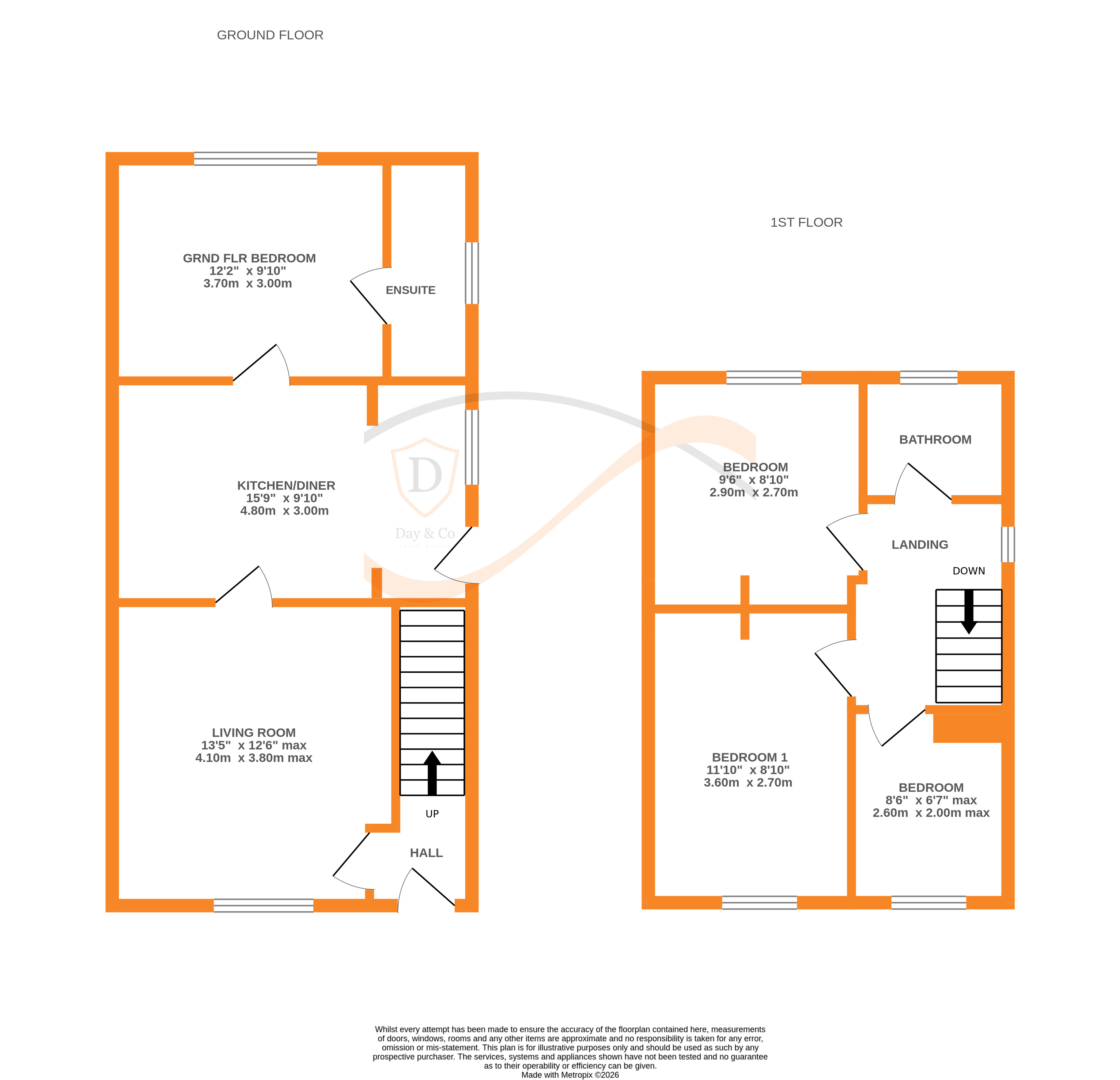Floorplans For Dale View Road, Keighley, West Yorkshire