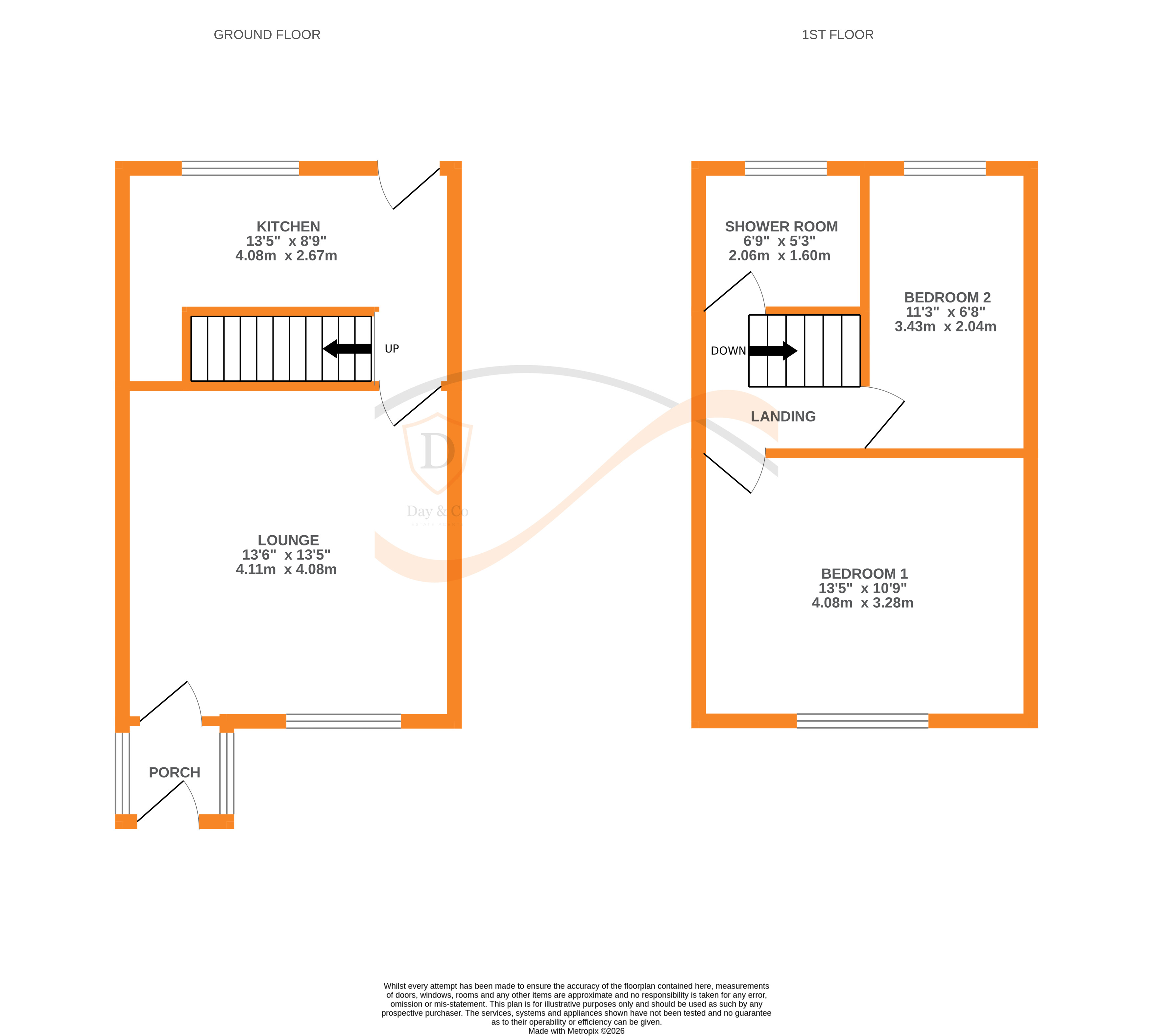 Floorplans For Stanbury, Keighley, West Yorkshire