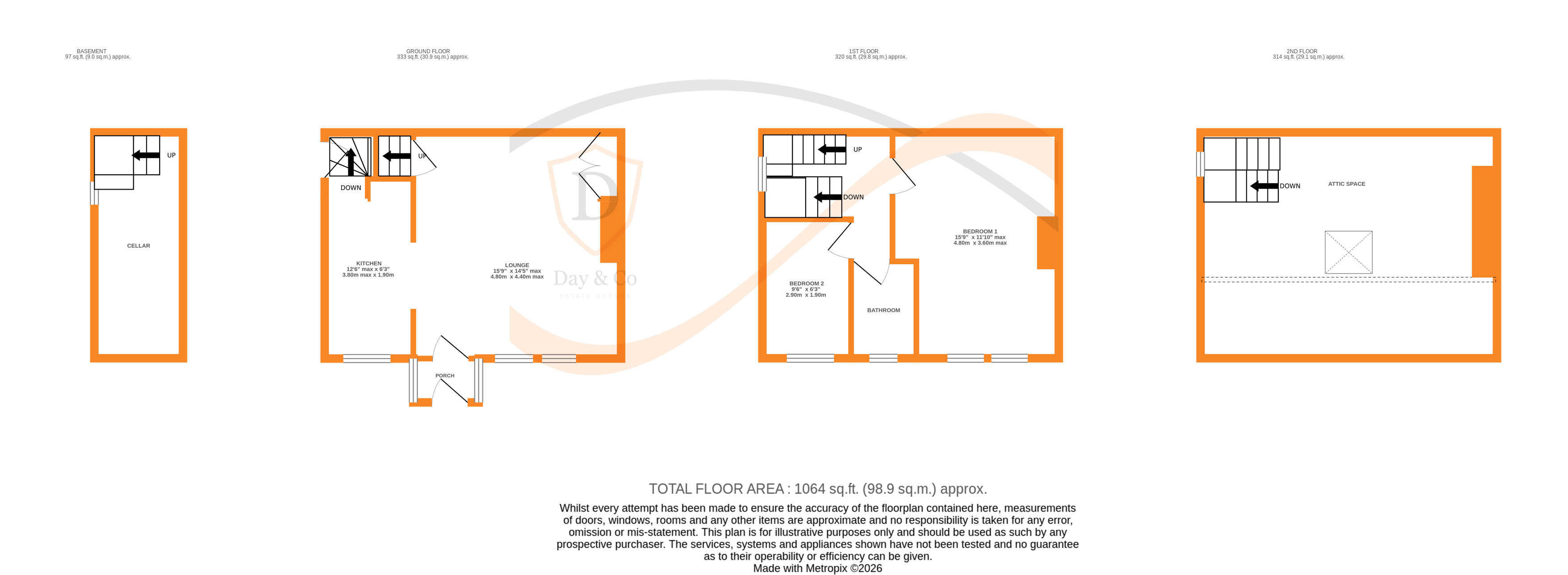 Floorplans For Glusburn, Keighley, North Yorkshire