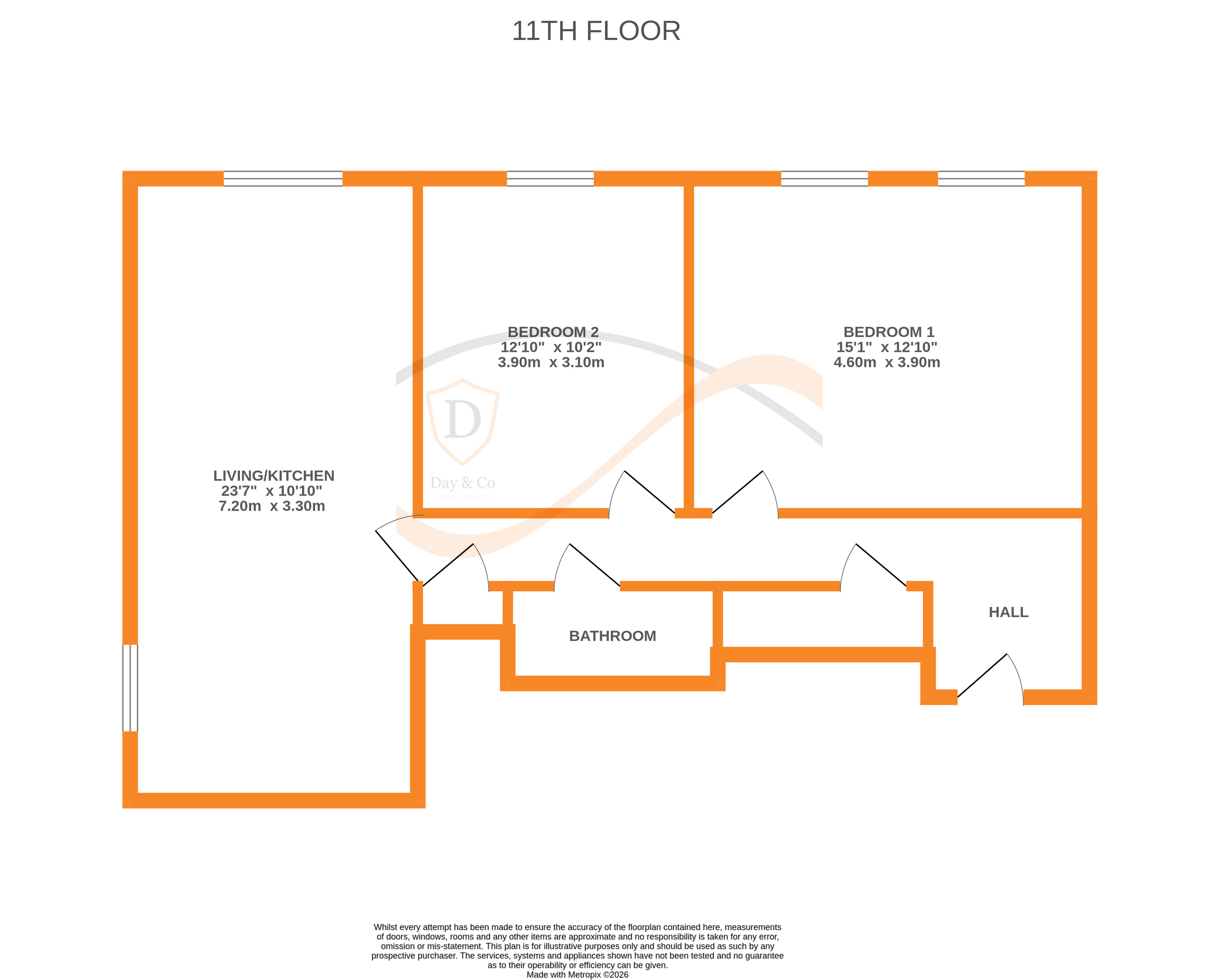 Floorplans For Parkwood Rise, Keighley, West Yorkshire