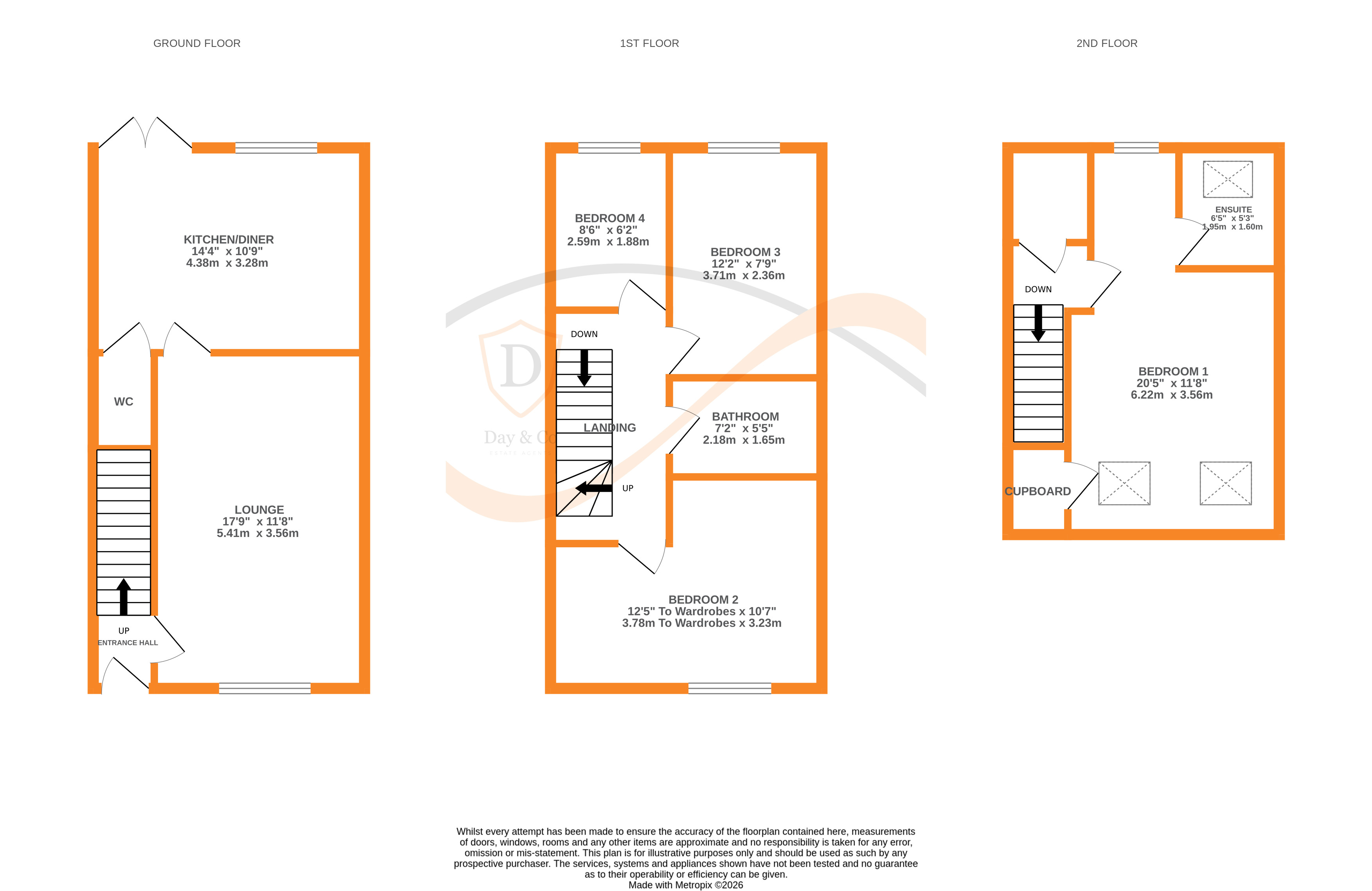 Floorplans For Oxenhope, Keighley, West Yorkshire
