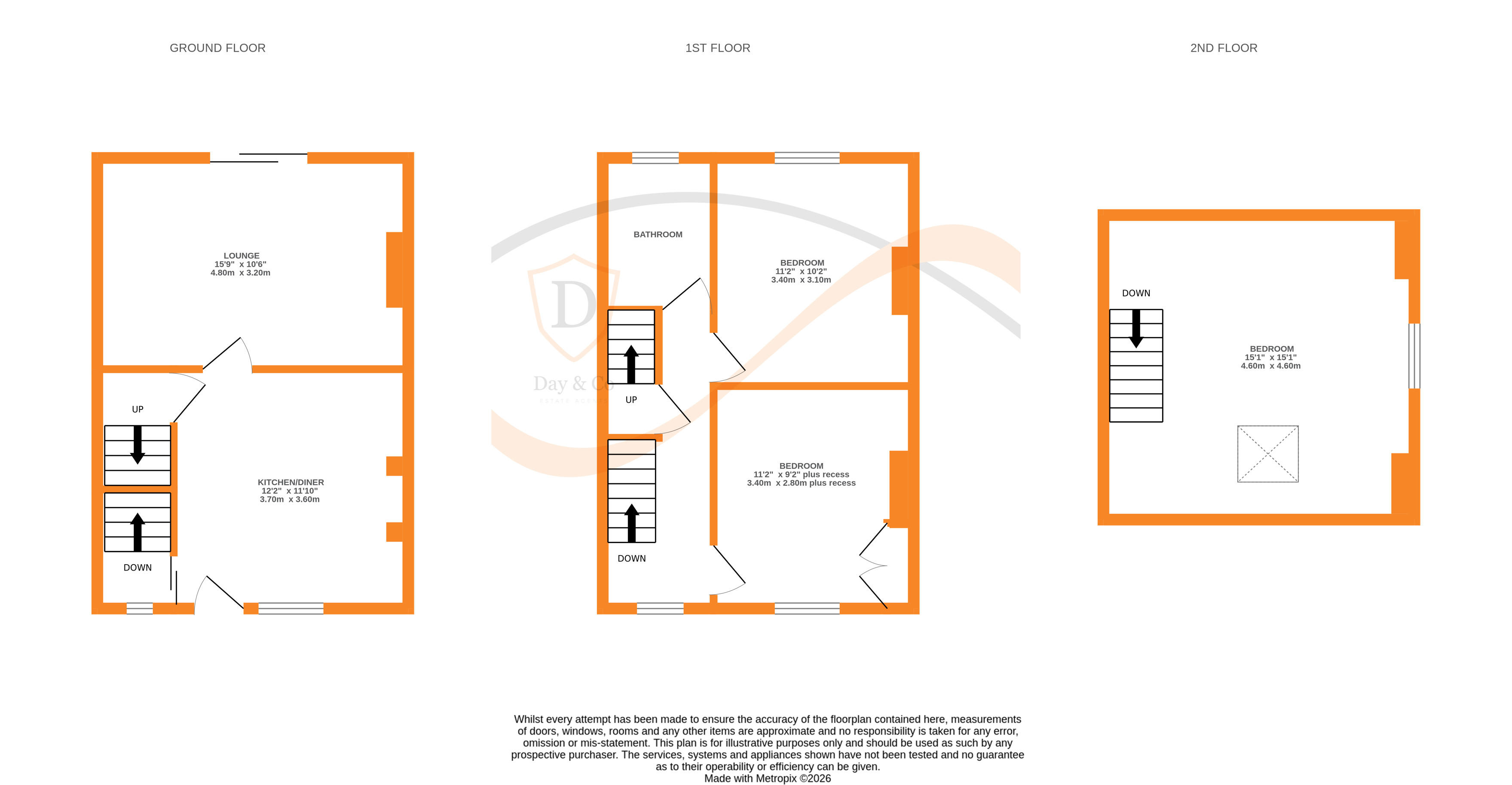 Floorplans For Oxenhope, Keighley, West Yorkshire