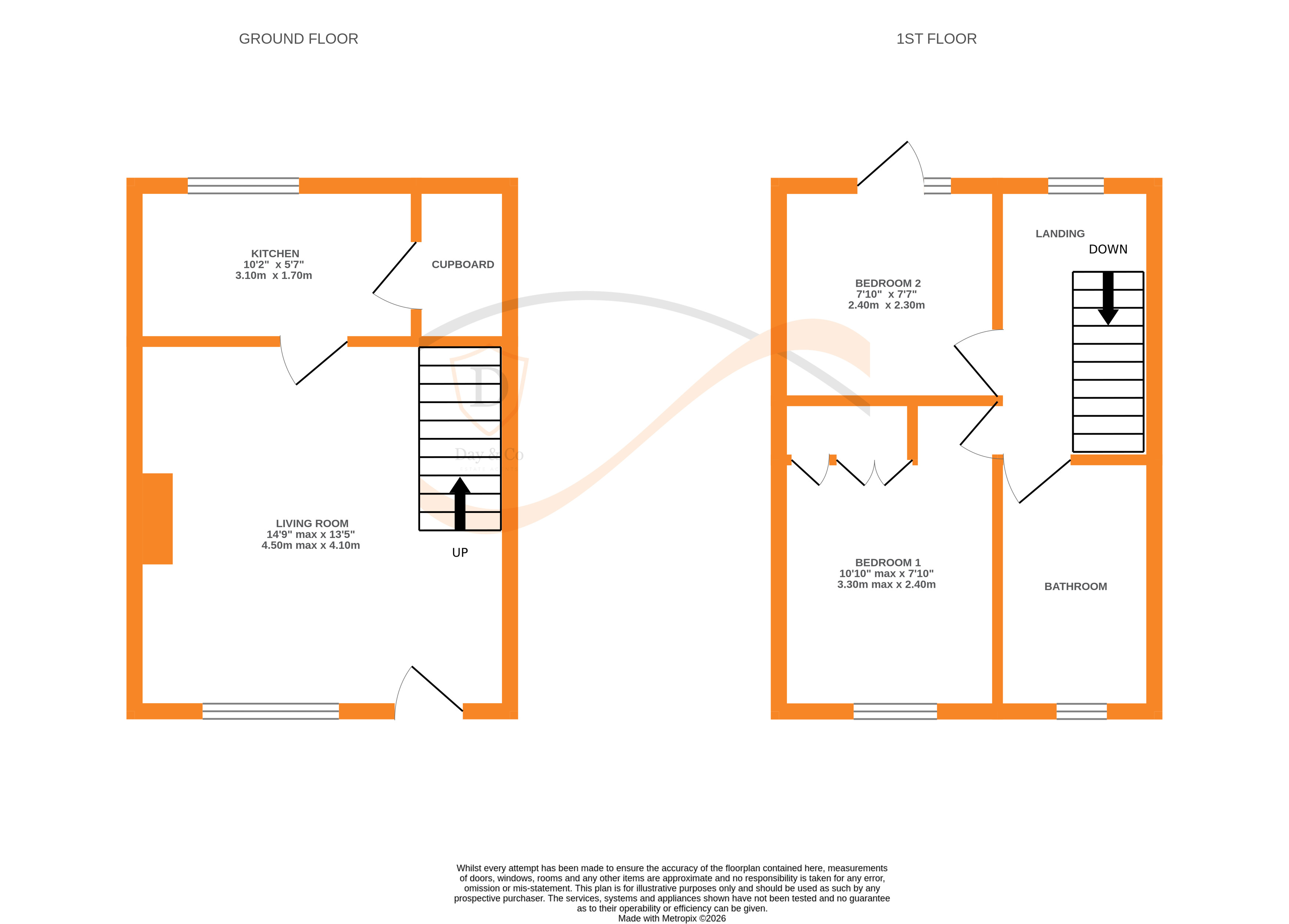 Floorplans For Oakworth, Keighley, West Yorkshire