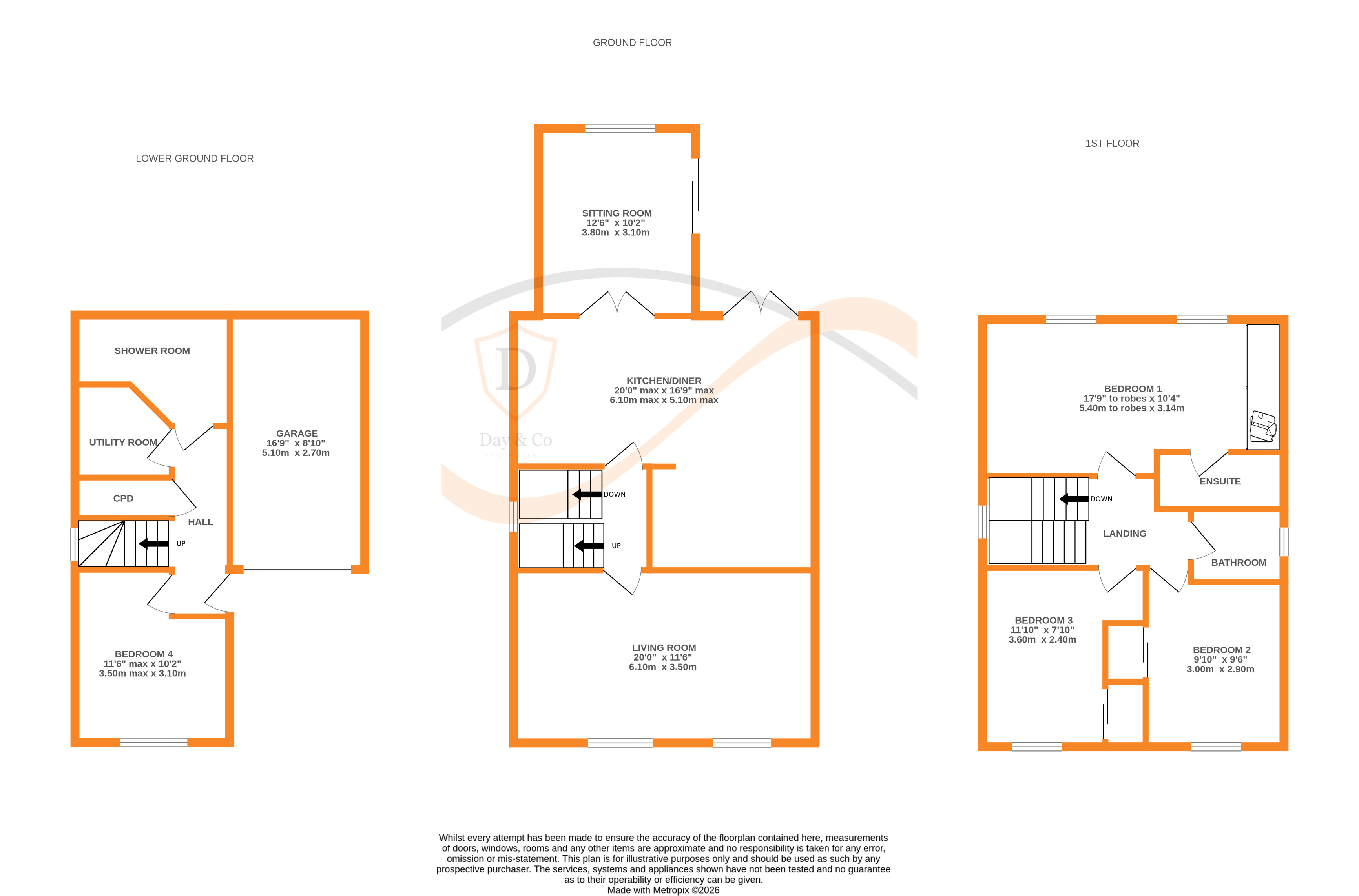 Floorplans For Long Lee, Keighley, West Yorkshire