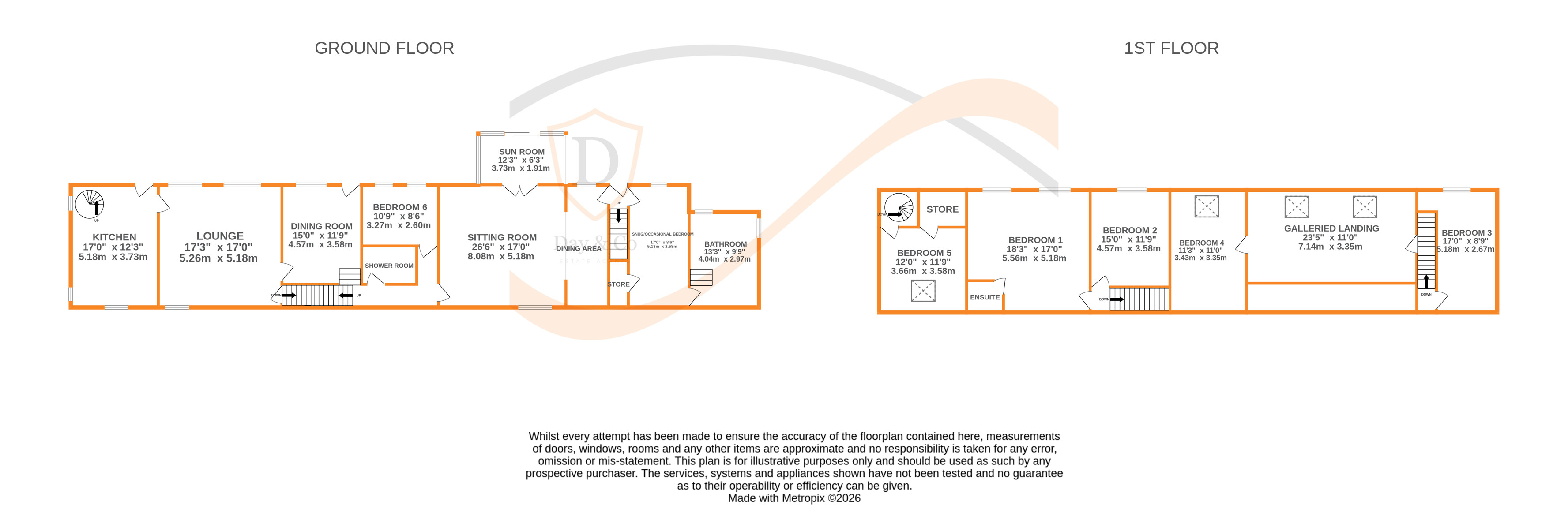 Floorplans For Stanbury, Keighley, West Yorkshire