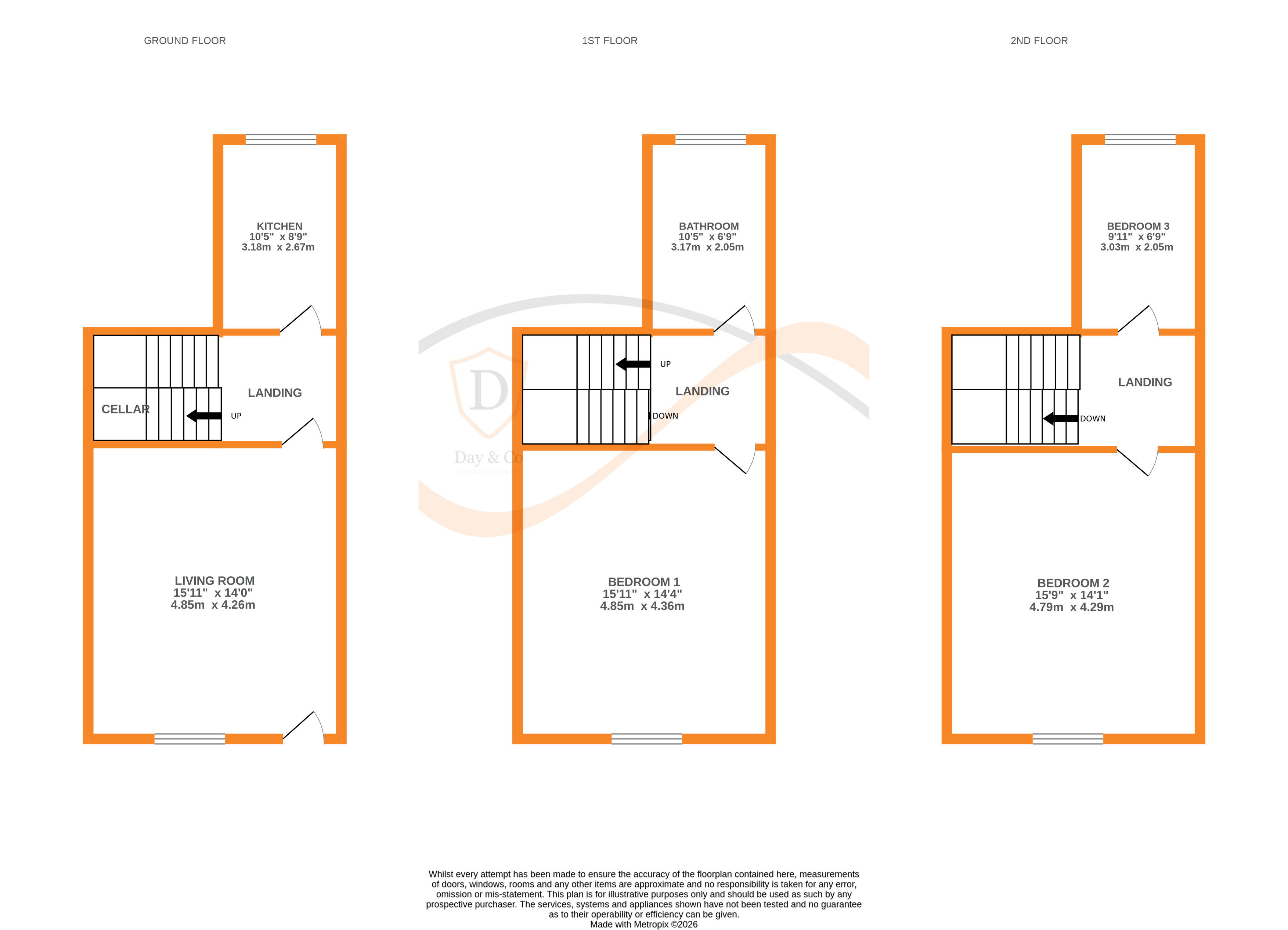 Floorplans For Oak Grove, Keighley, West Yorkshire