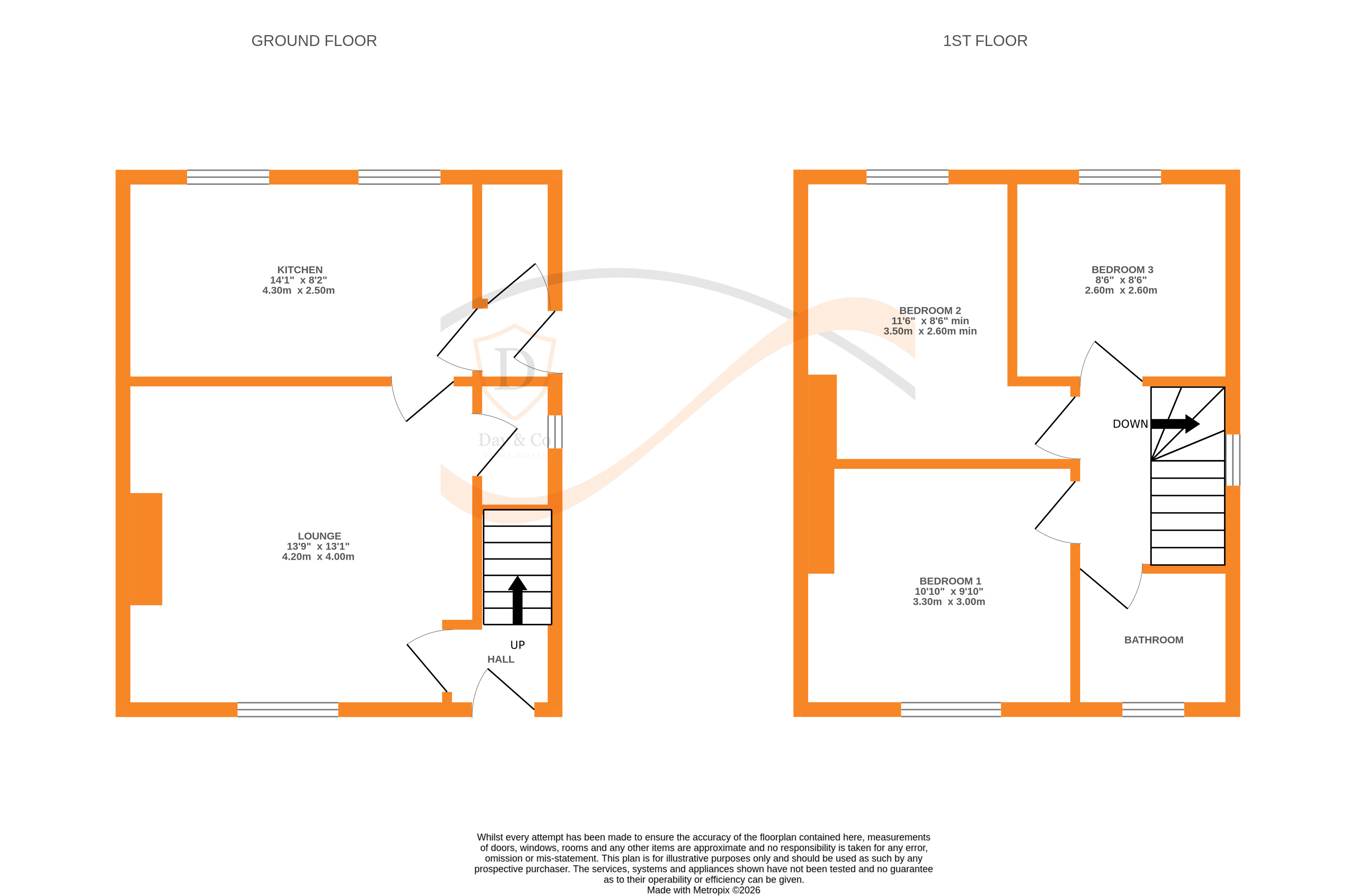 Floorplans For Braithwaite Avenue, Keighley, West Yorkshire