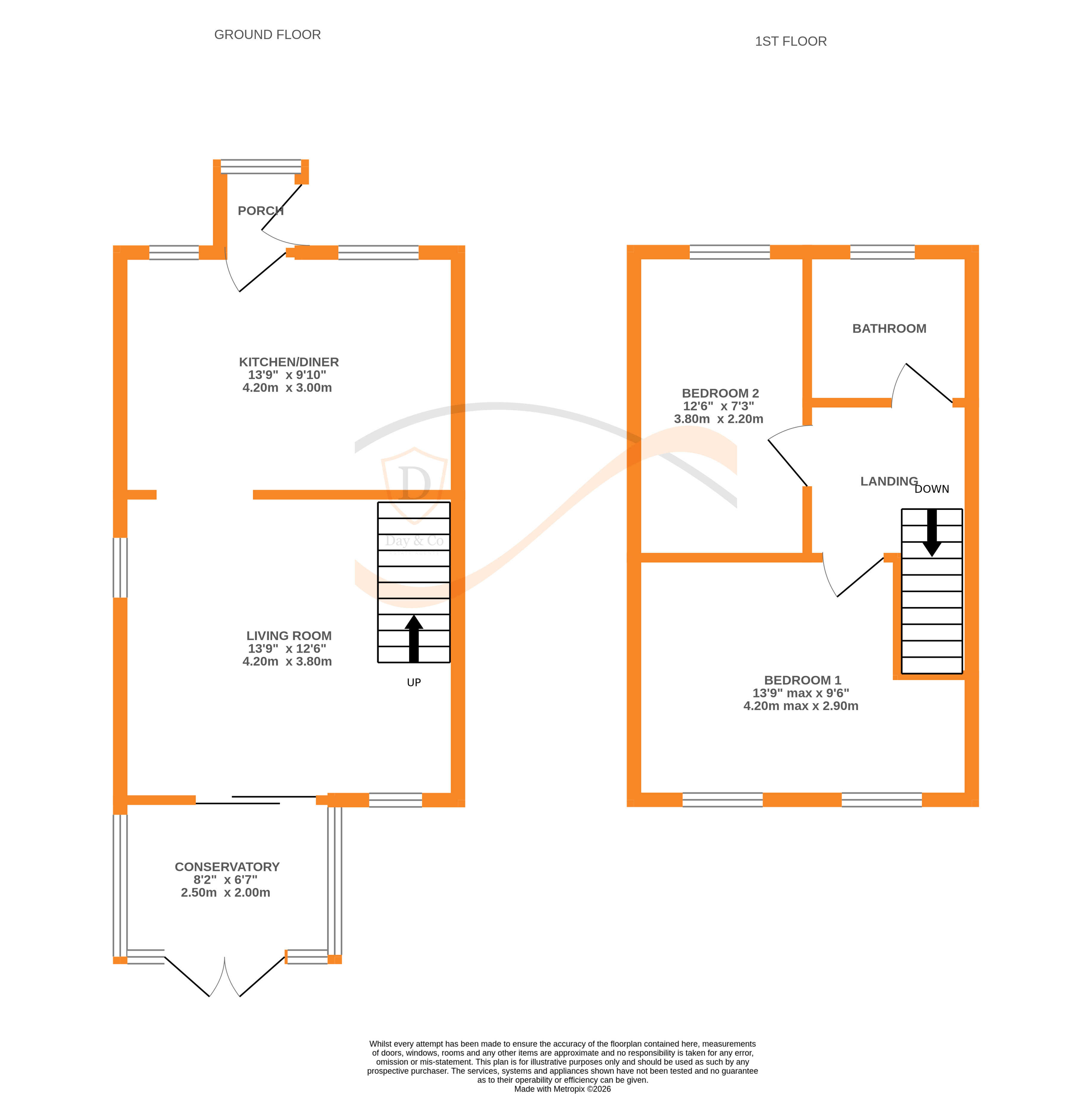 Floorplans For Greenfell Close, Keighley, West Yorkshire